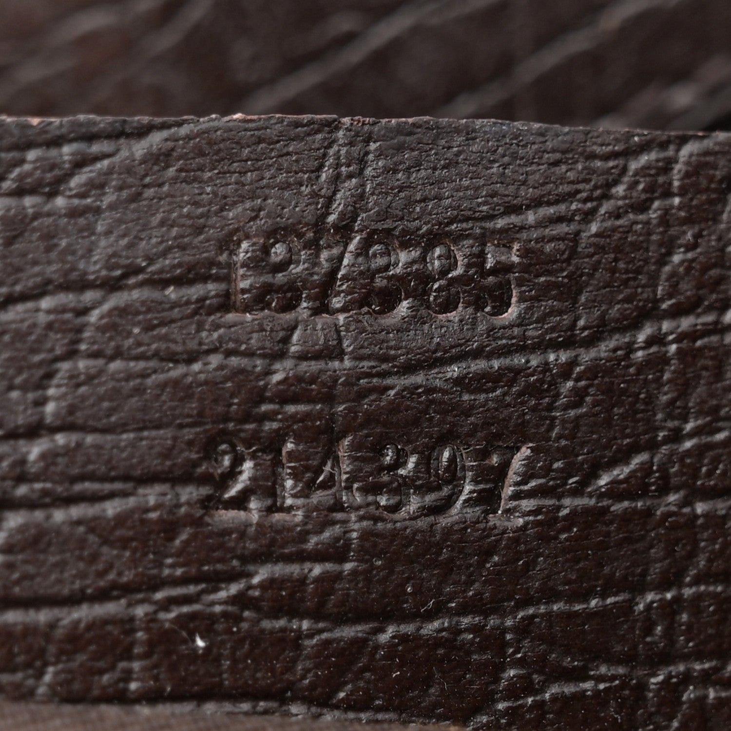 Gucci Monogram Medium Hasler Tote Dark Brown 7 of 18