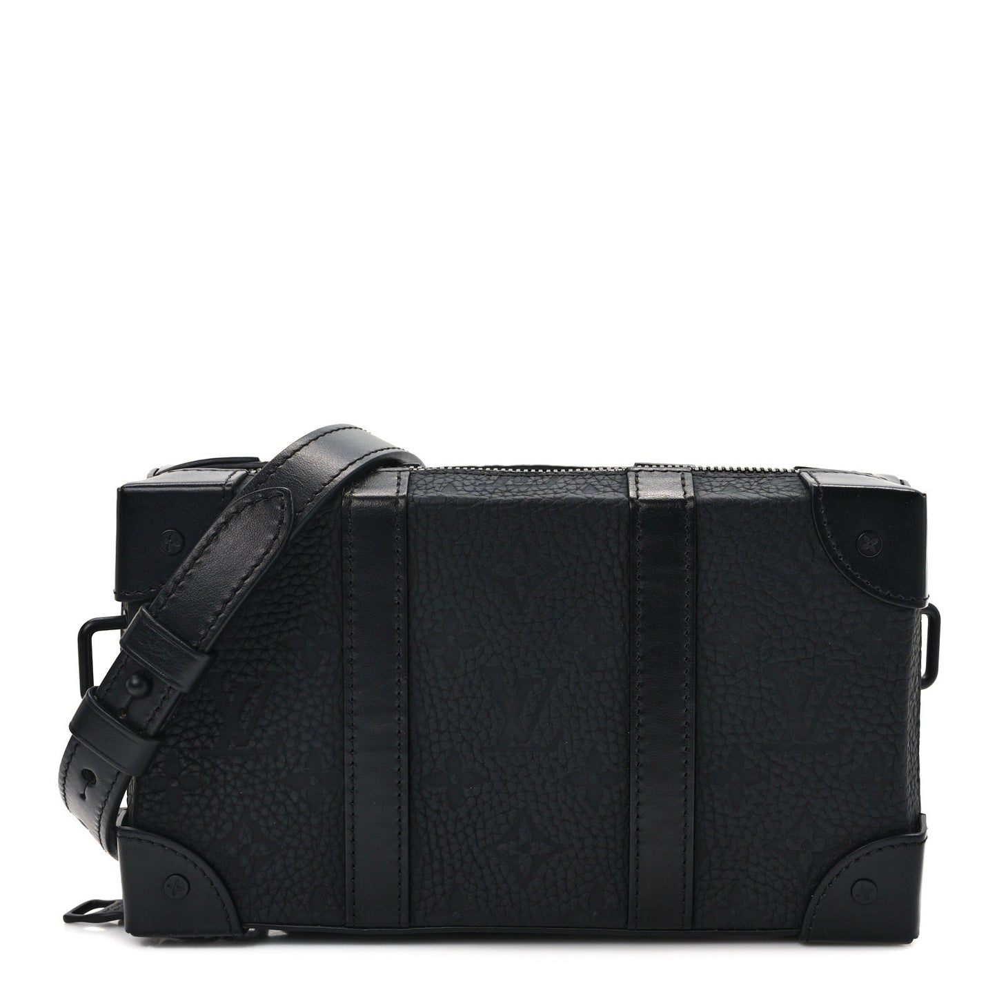 Taurillon Monogram Soft Trunk Wallet Black