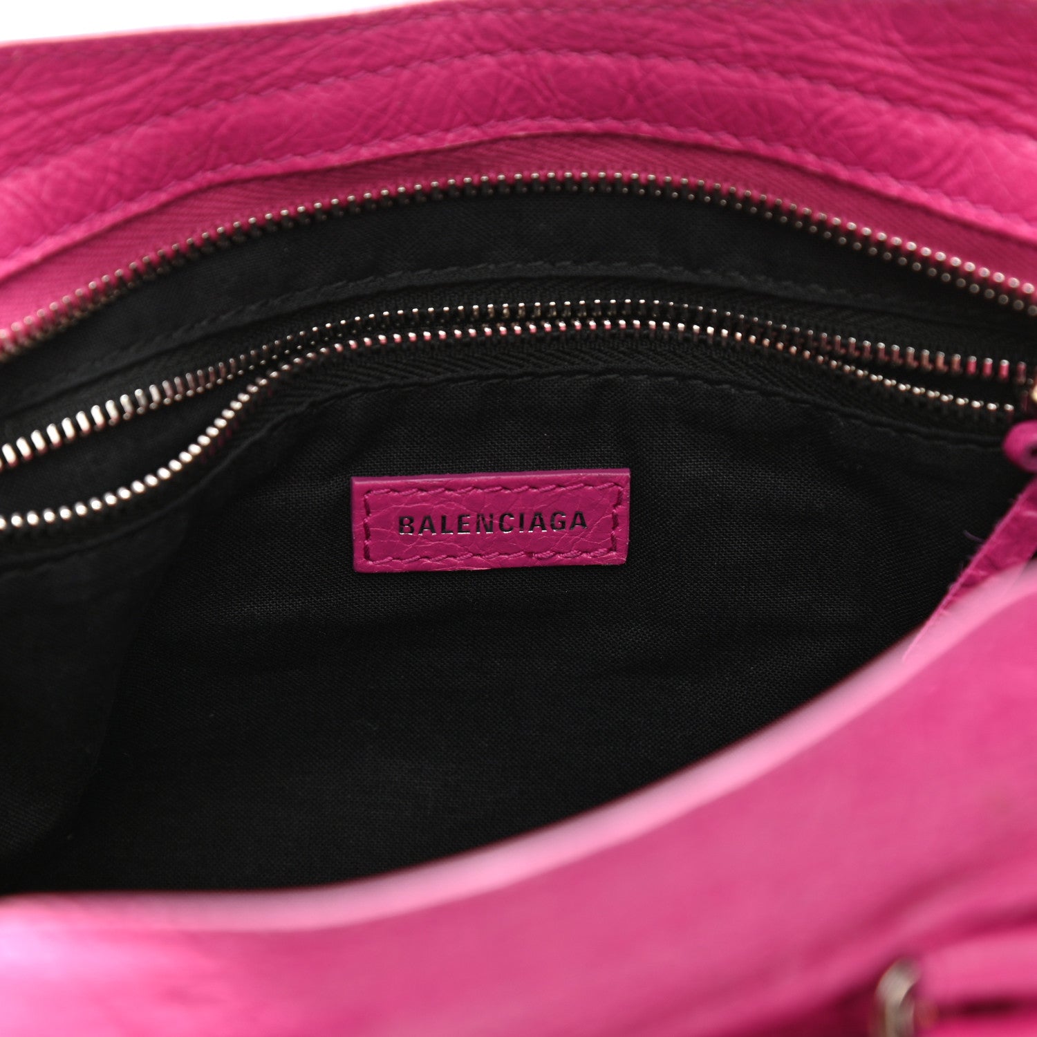 Balenciaga Agneau Classic Silver Hardware S City Rose Magenta 6 of 12