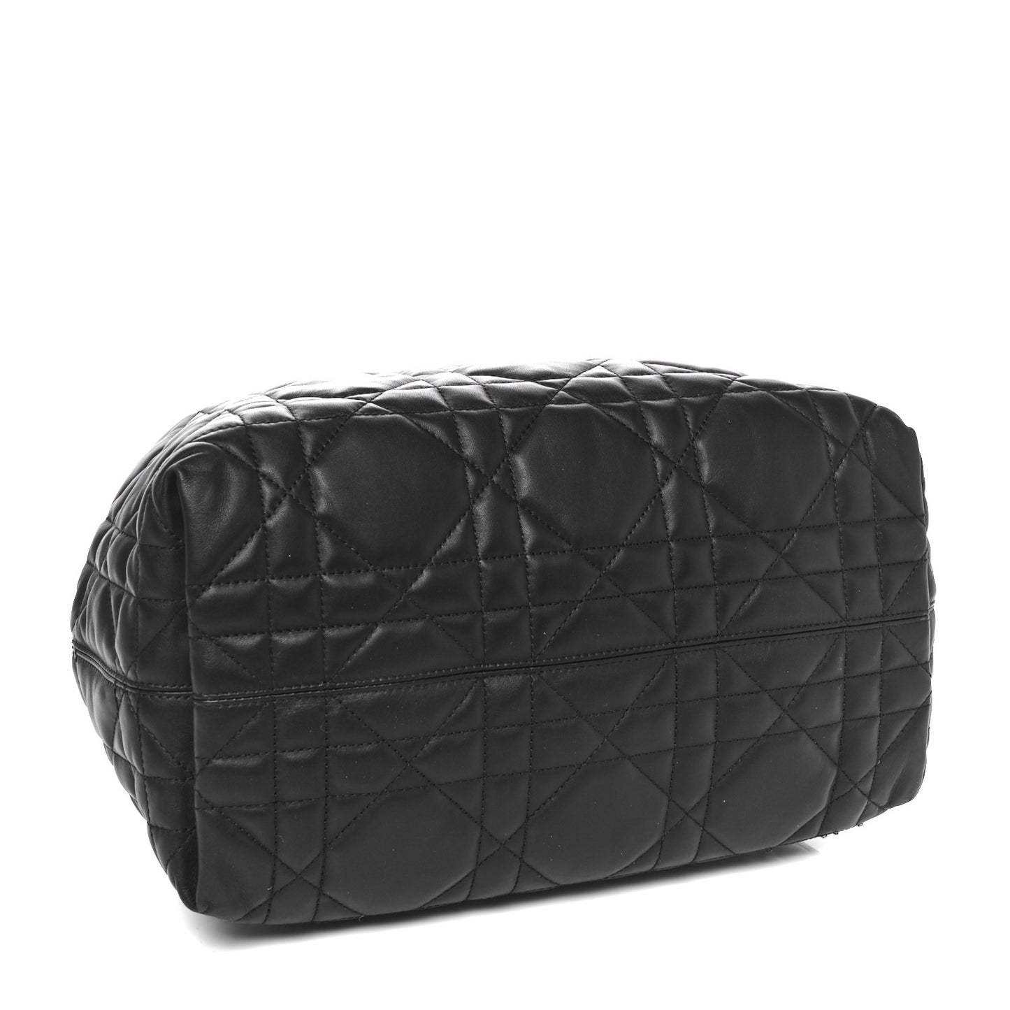 Calfskin Macrocannage Large Toujours Black