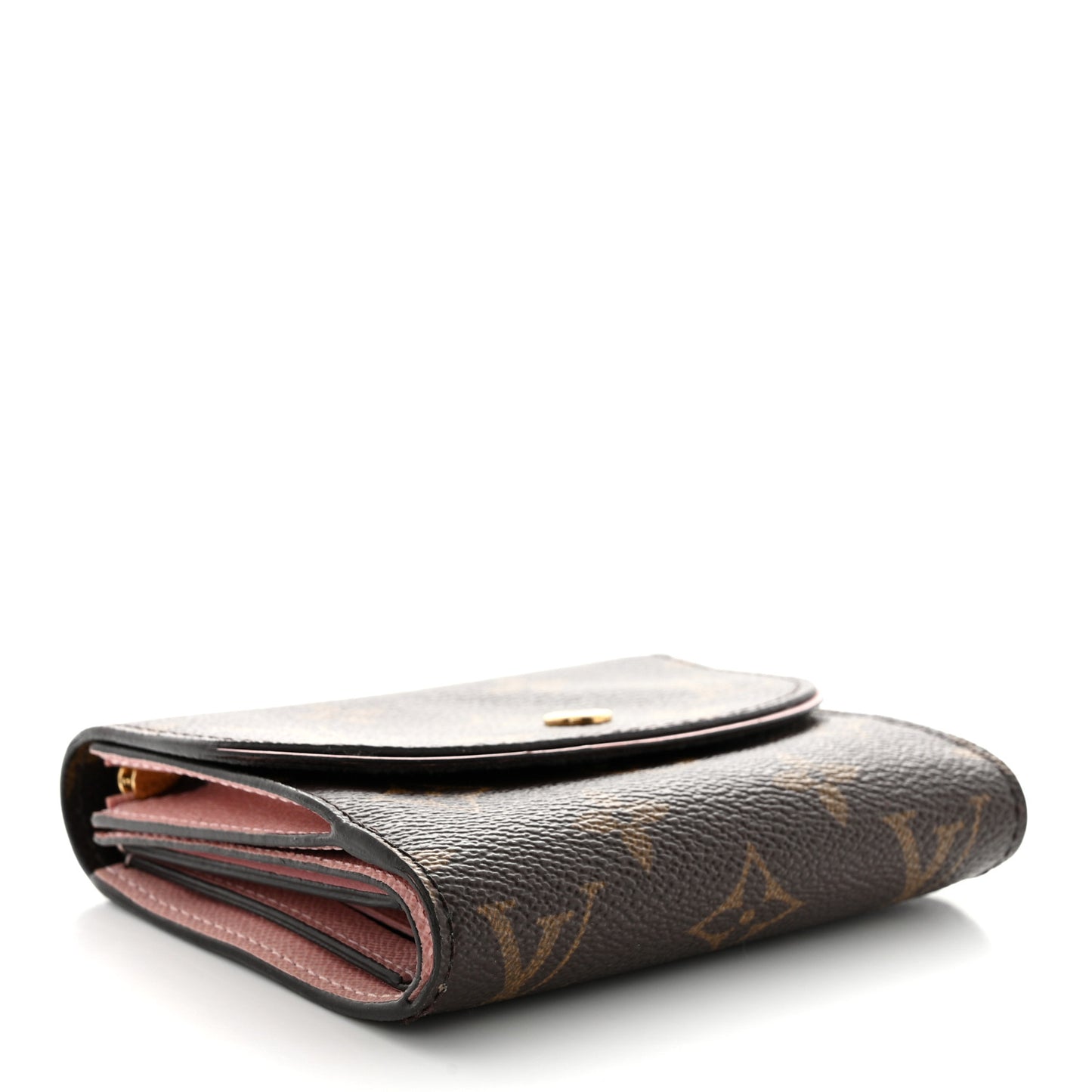 Monogram Ariane Compact Wallet Rose Ballerine