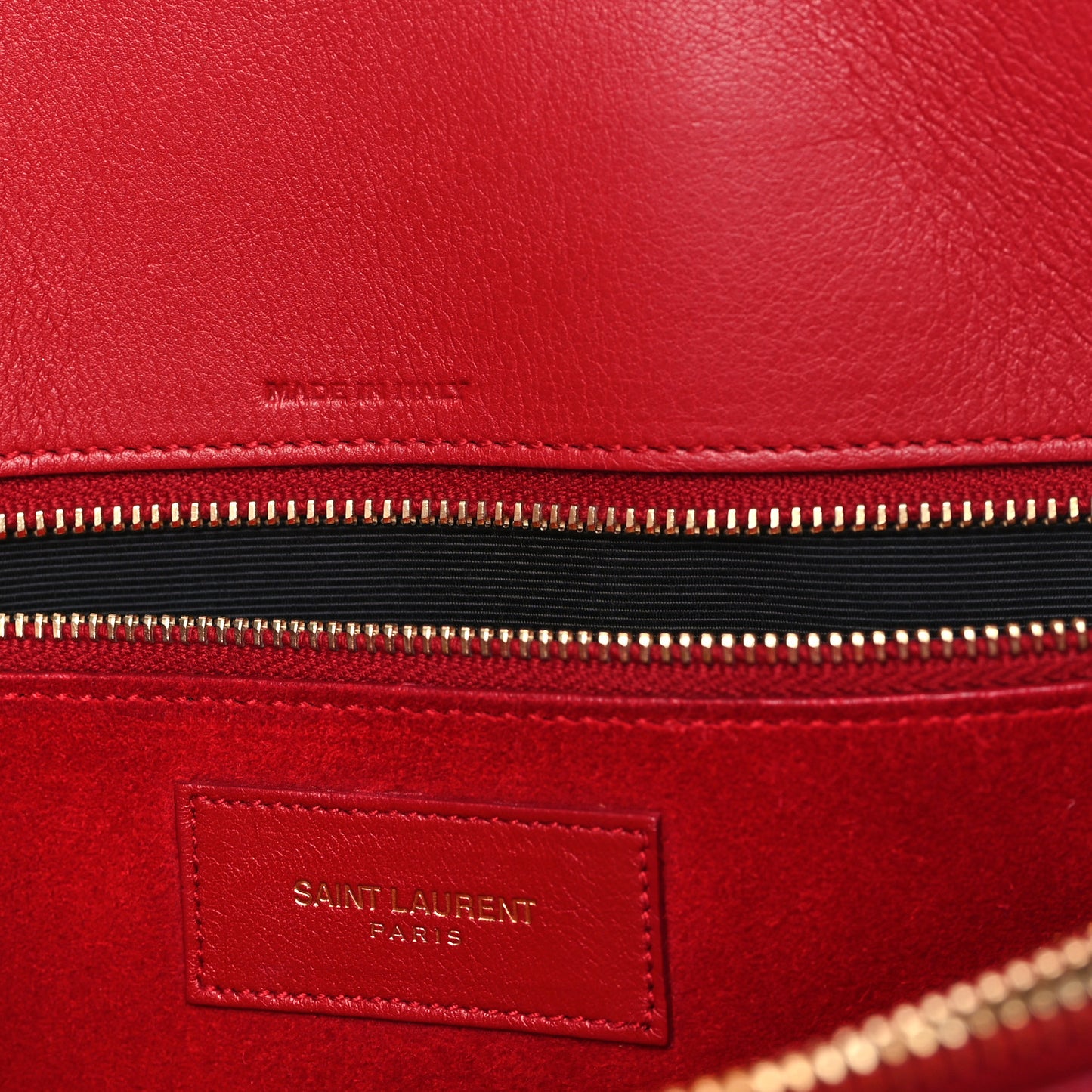 Calfskin Small Sac De Jour Lipstick Red