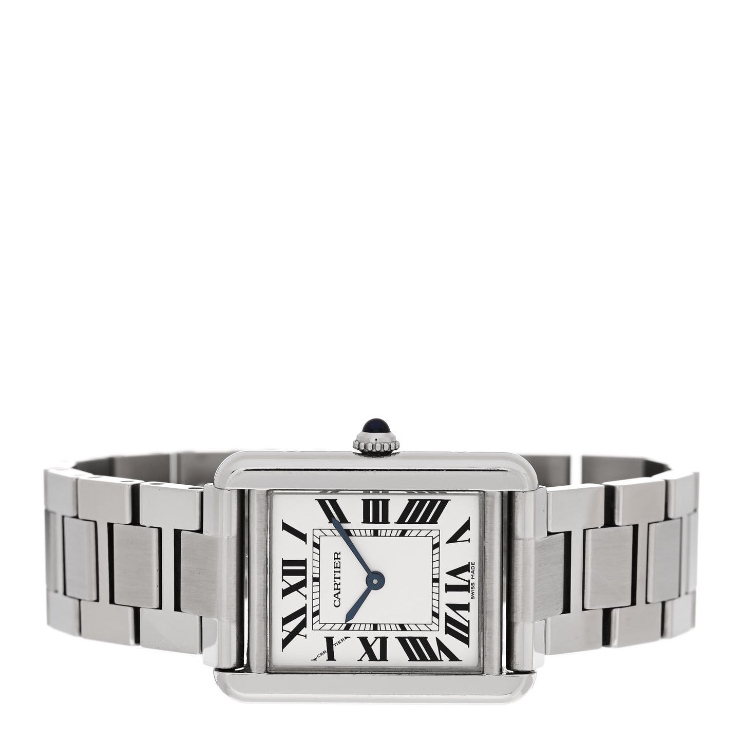 Stainless Steel 24mm Tank Solo Quartz Watch