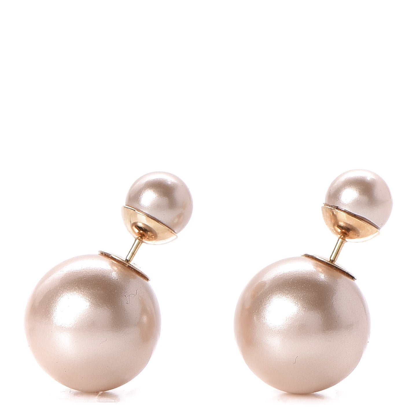 Pearl Mise En Dior Tribal Earrings Pink