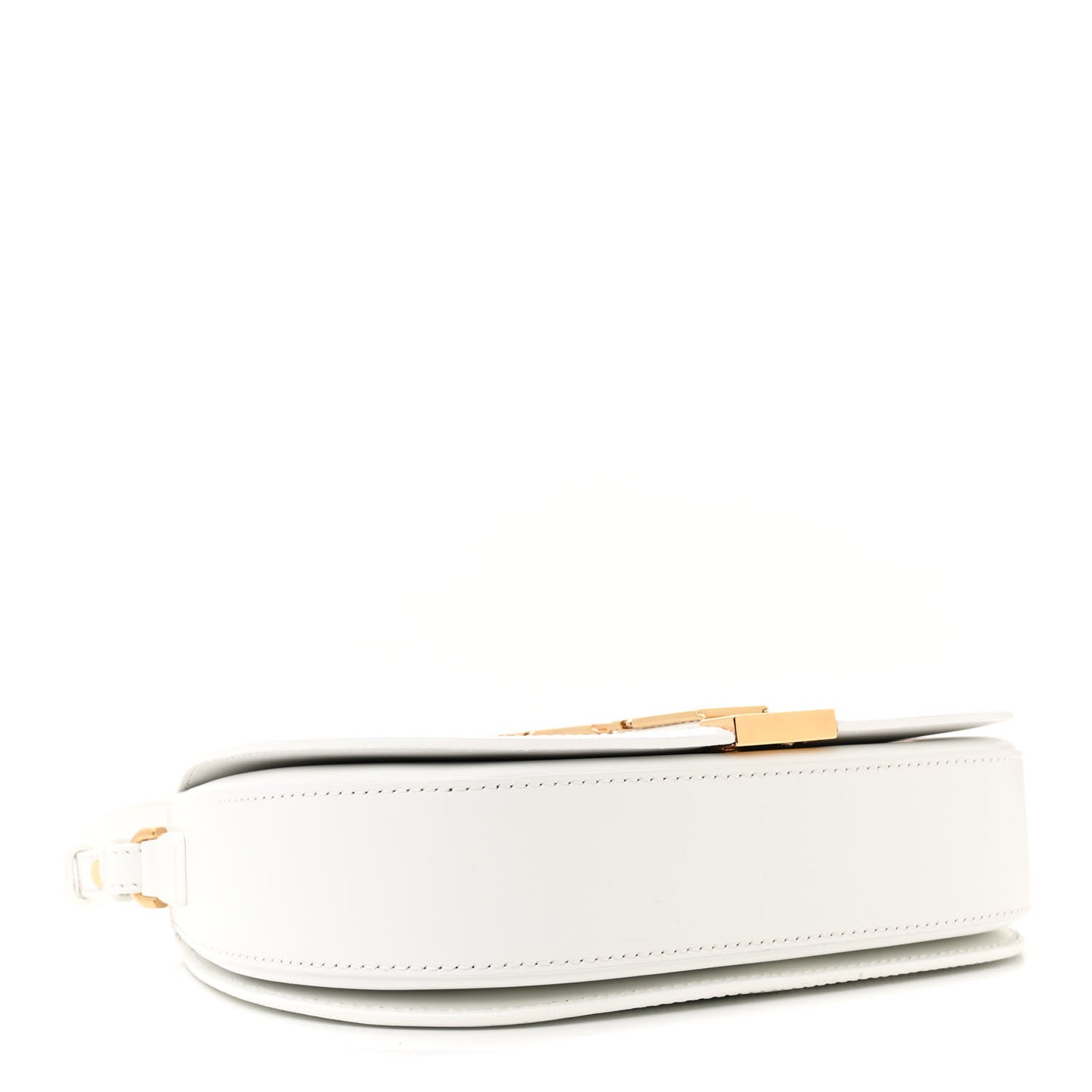 Calfskin Large Greca Goddess Shoulder Bag White