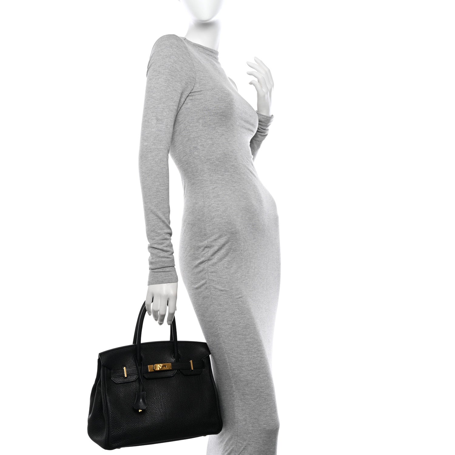 Hermes Togo Birkin 30 Black 2 of 11