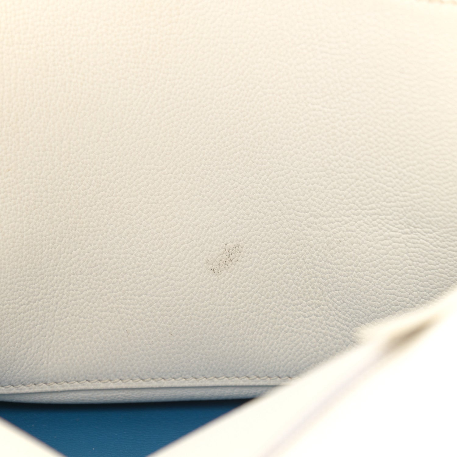 Hermes Togo Bi-Color Birkin 35 Mykonos White 14 of 17
