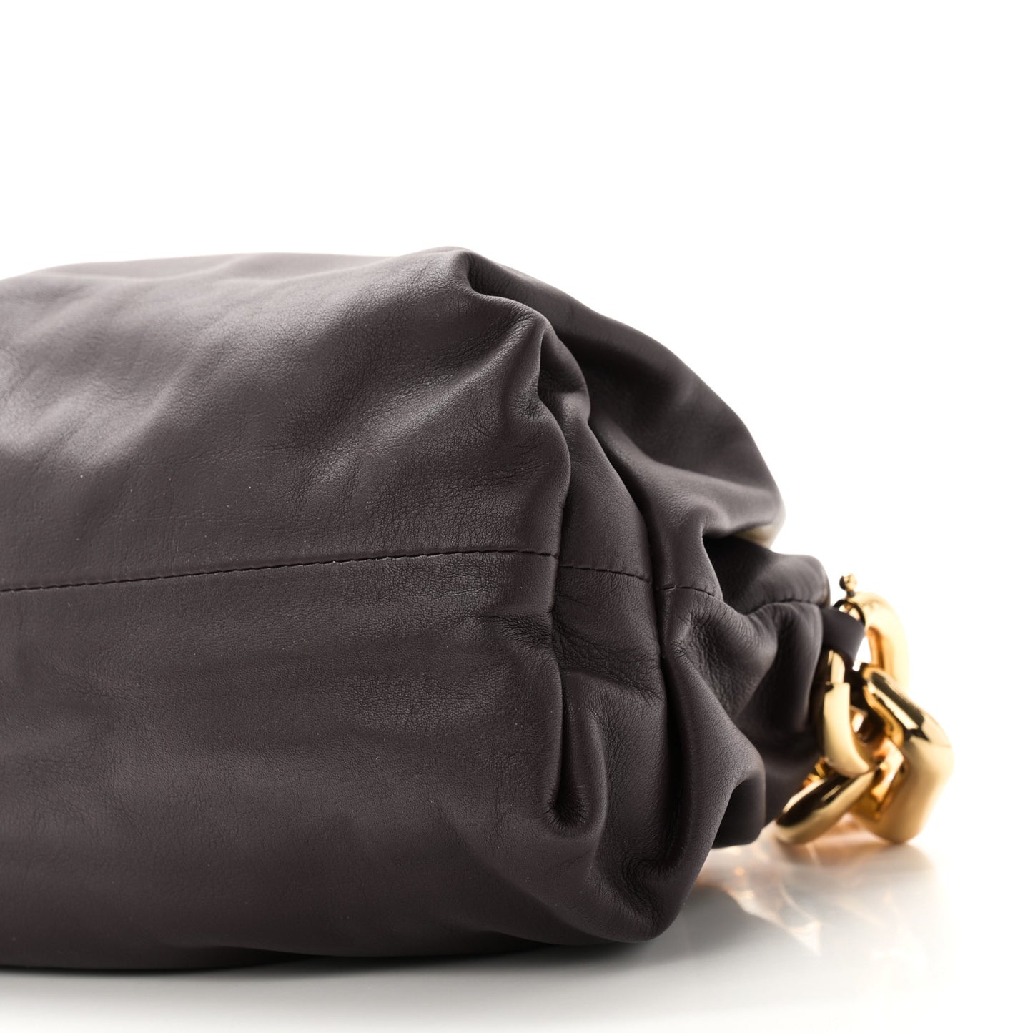 Calfskin The Pouch Chain Grape