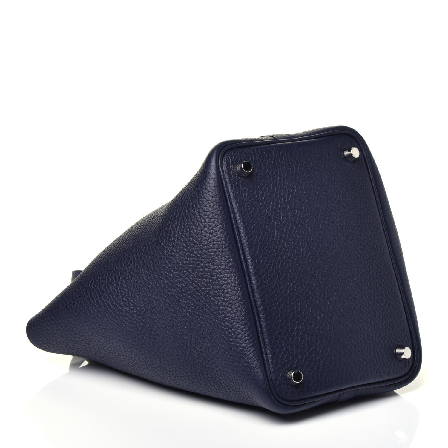 Hermes Taurillon Clemence Picotin Lock 18 PM Bleu Nuit 4 of 8