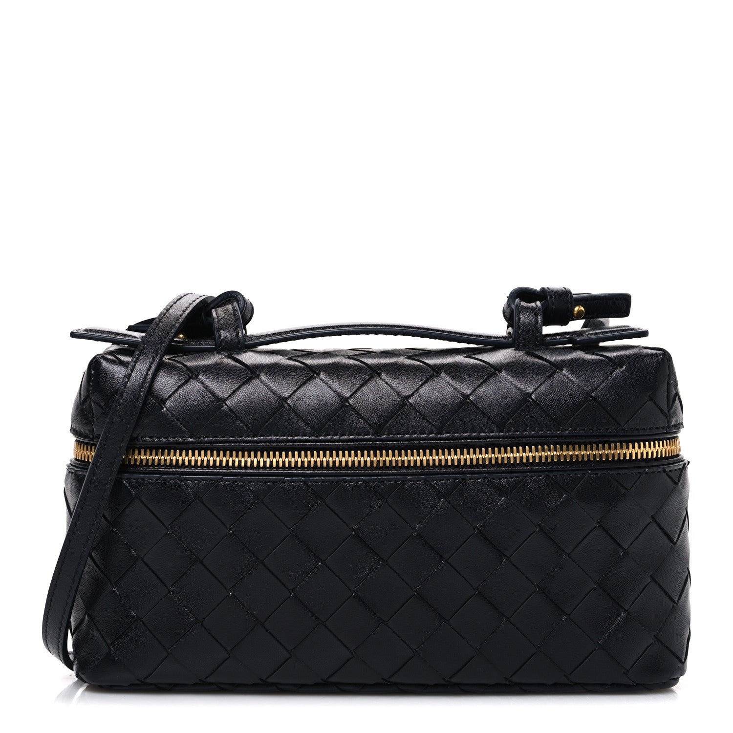 Bottega Veneta Calfskin Intrecciato Bang Bang Vanity Case