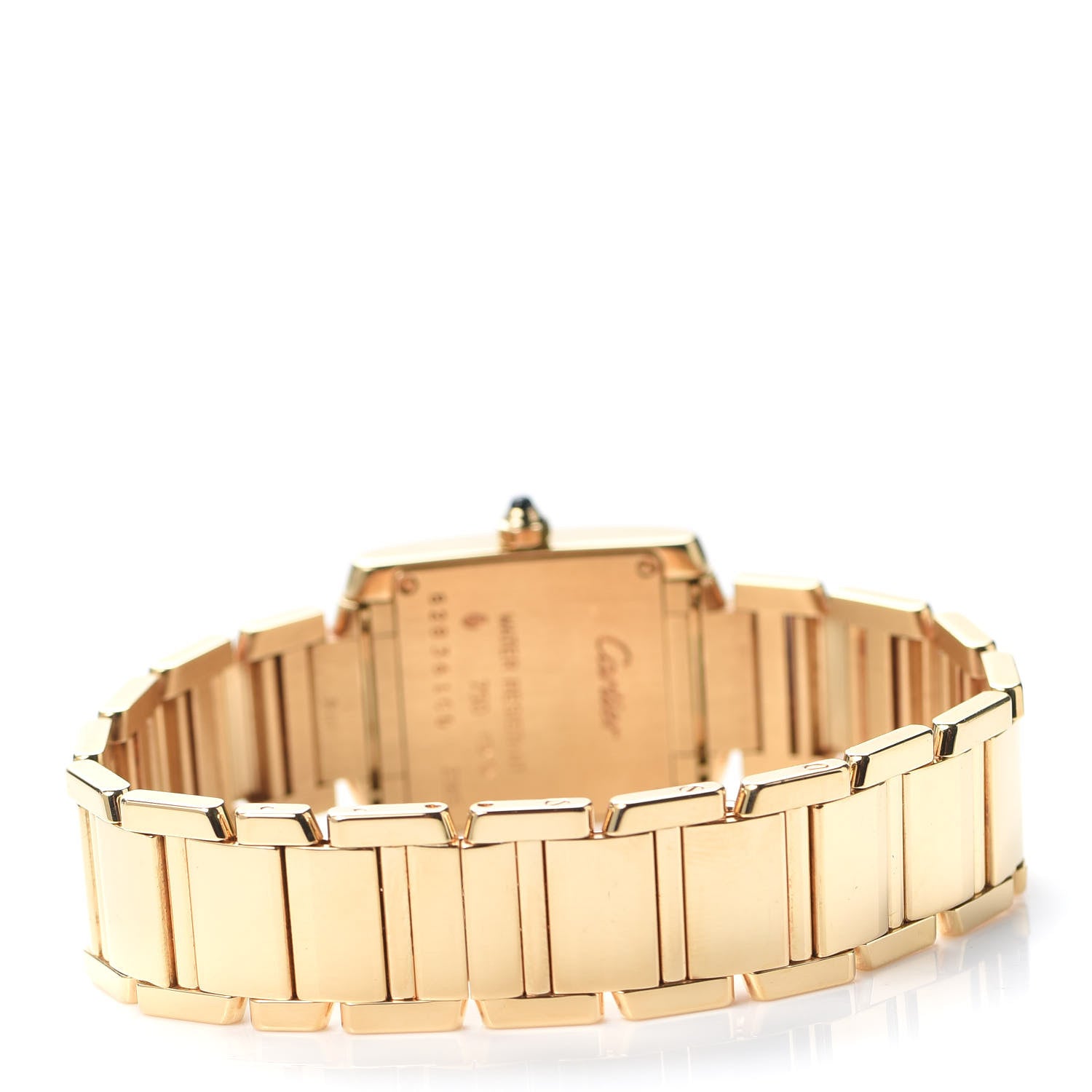 Cartier 18K Yellow Gold 20mm Tank Francaise Quartz Watch 3 of 6
