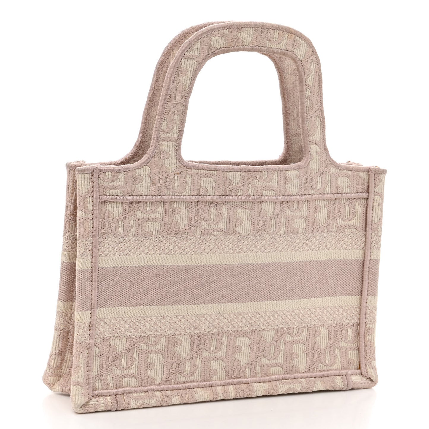 Oblique Mini Book Tote Rose Des Vents Multicolor