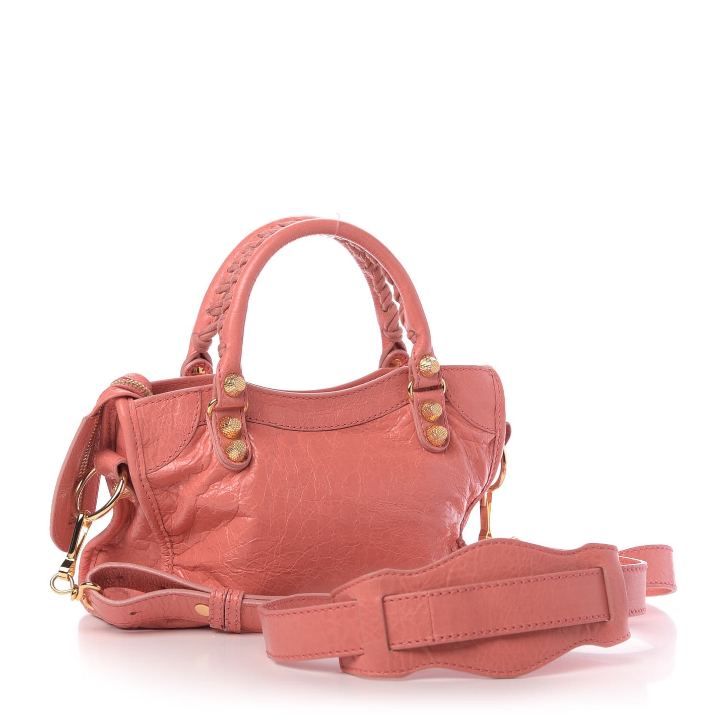 Agneau Giant 12 Gold Hardware Mini City Rose Azalee Rose Jaipur