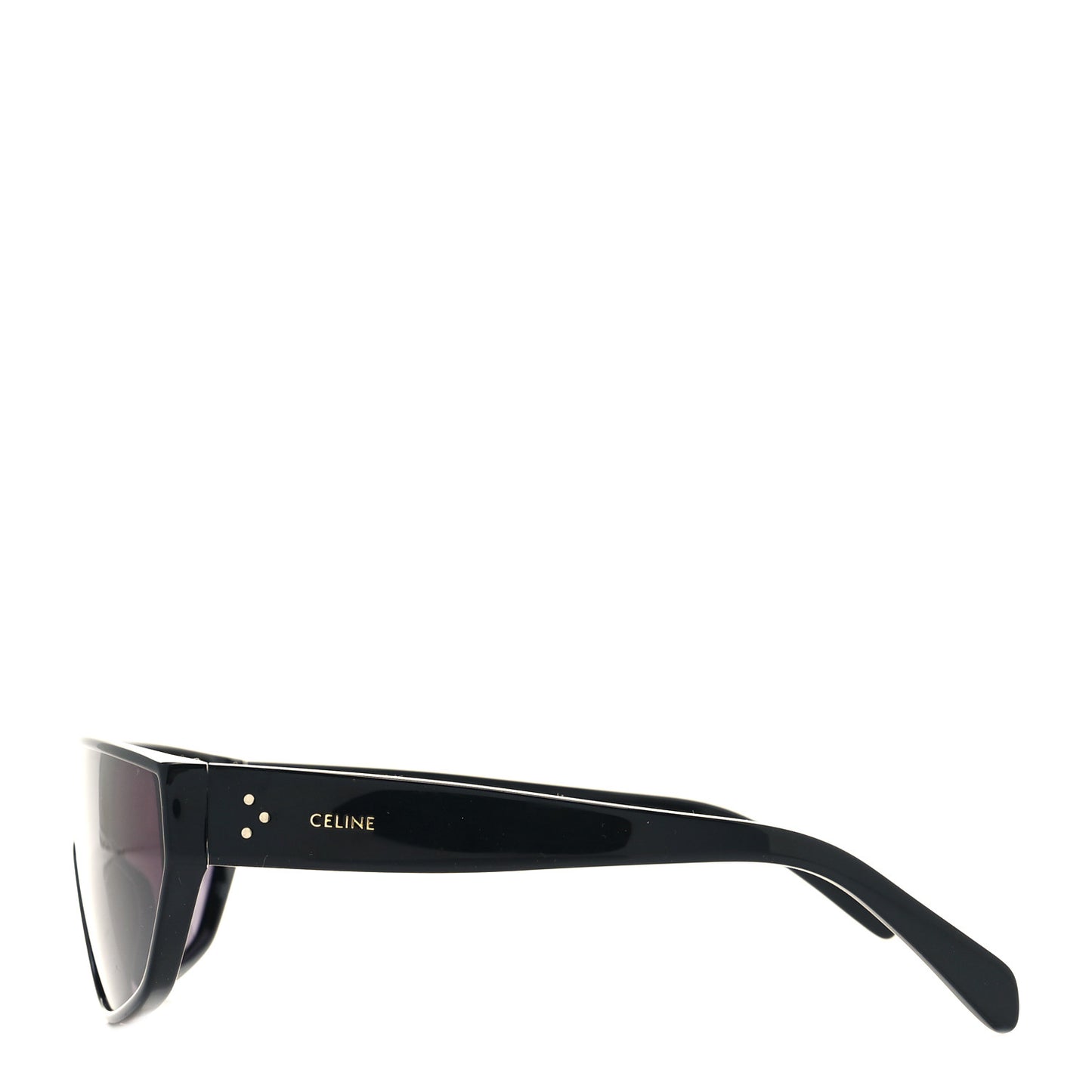 Acetate Rectangle Sunglasses CL401951 Black