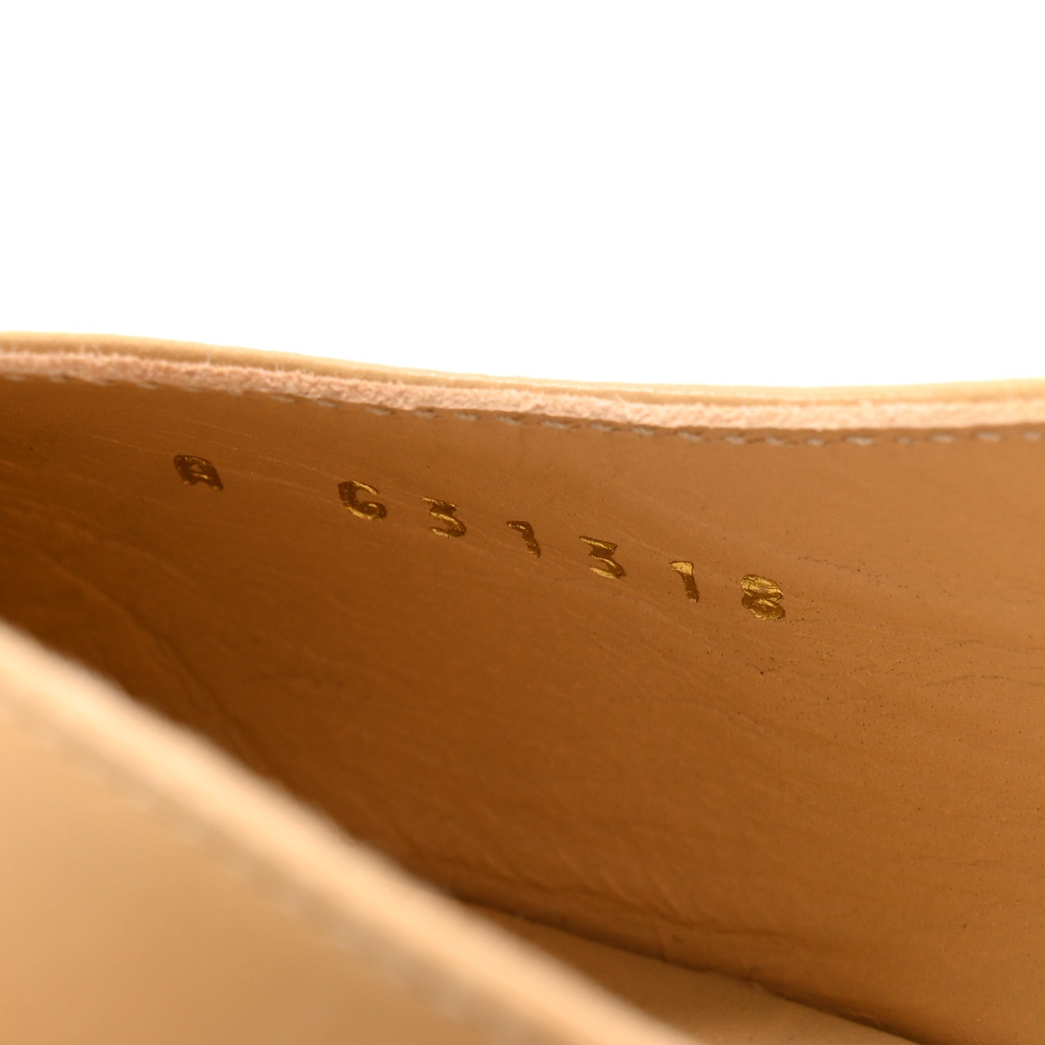 Chanel Goatskin Grosgrain Cap Toe CC Slingback Pumps 37 Beige Black 8 of 9