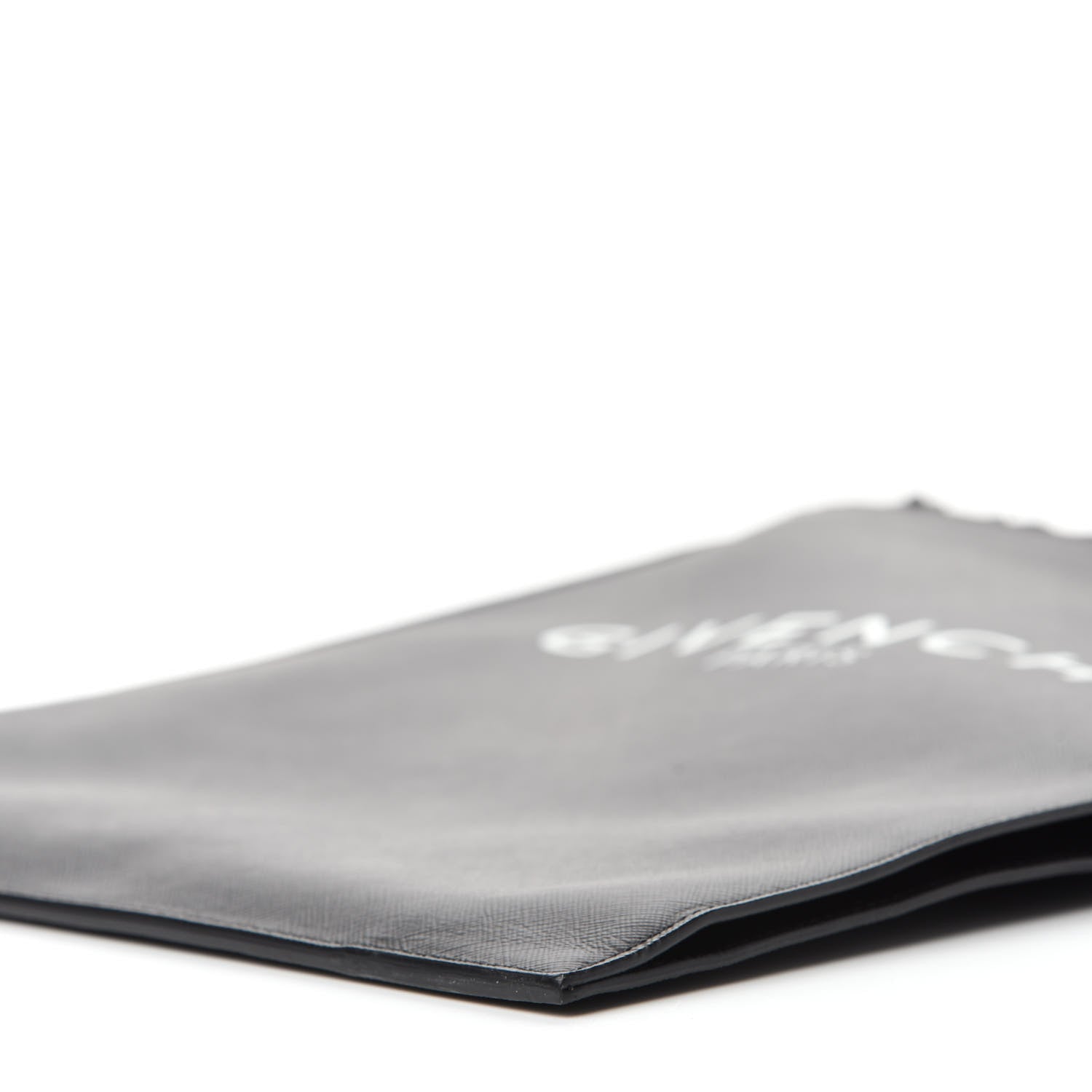 Givenchy Textured Coated Canvas Logo Print Medium Rave Tote Black 7 of 9