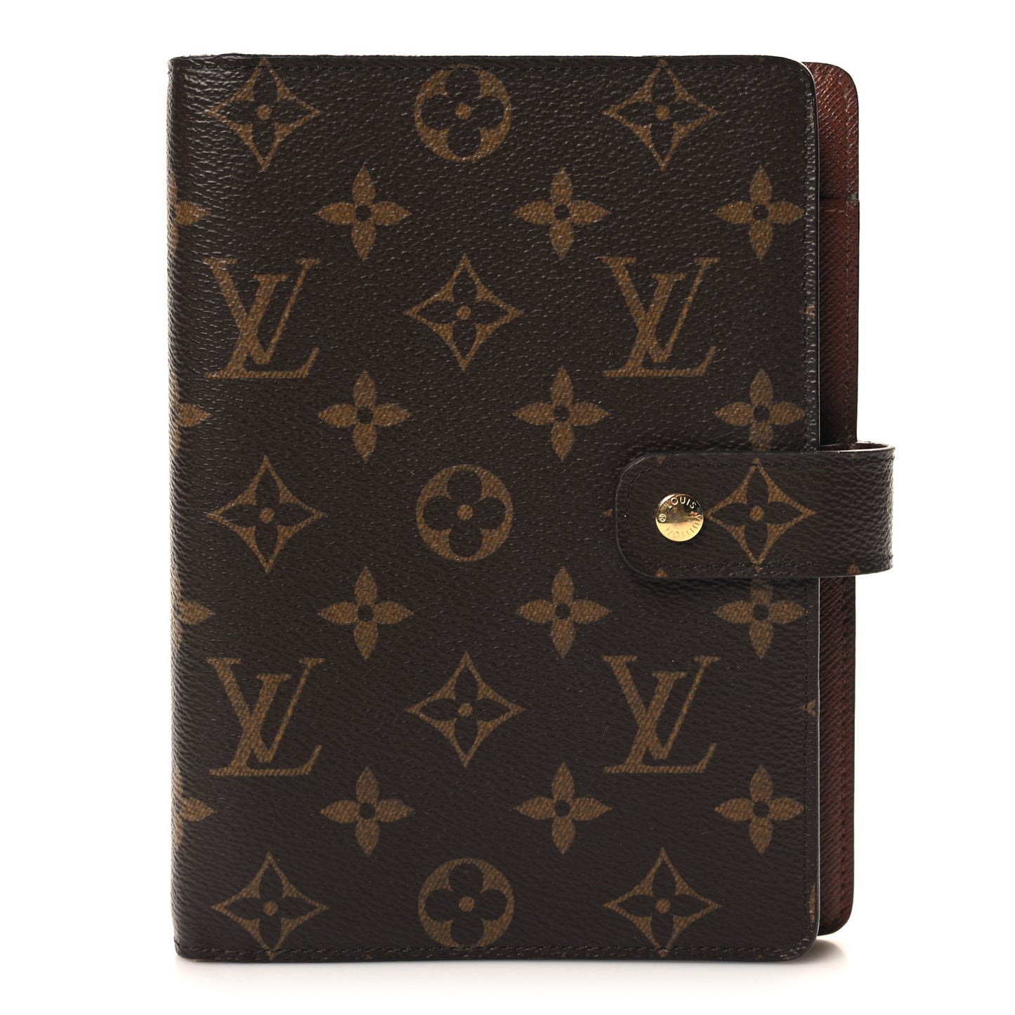 Monogram Medium Ring Agenda Cover
