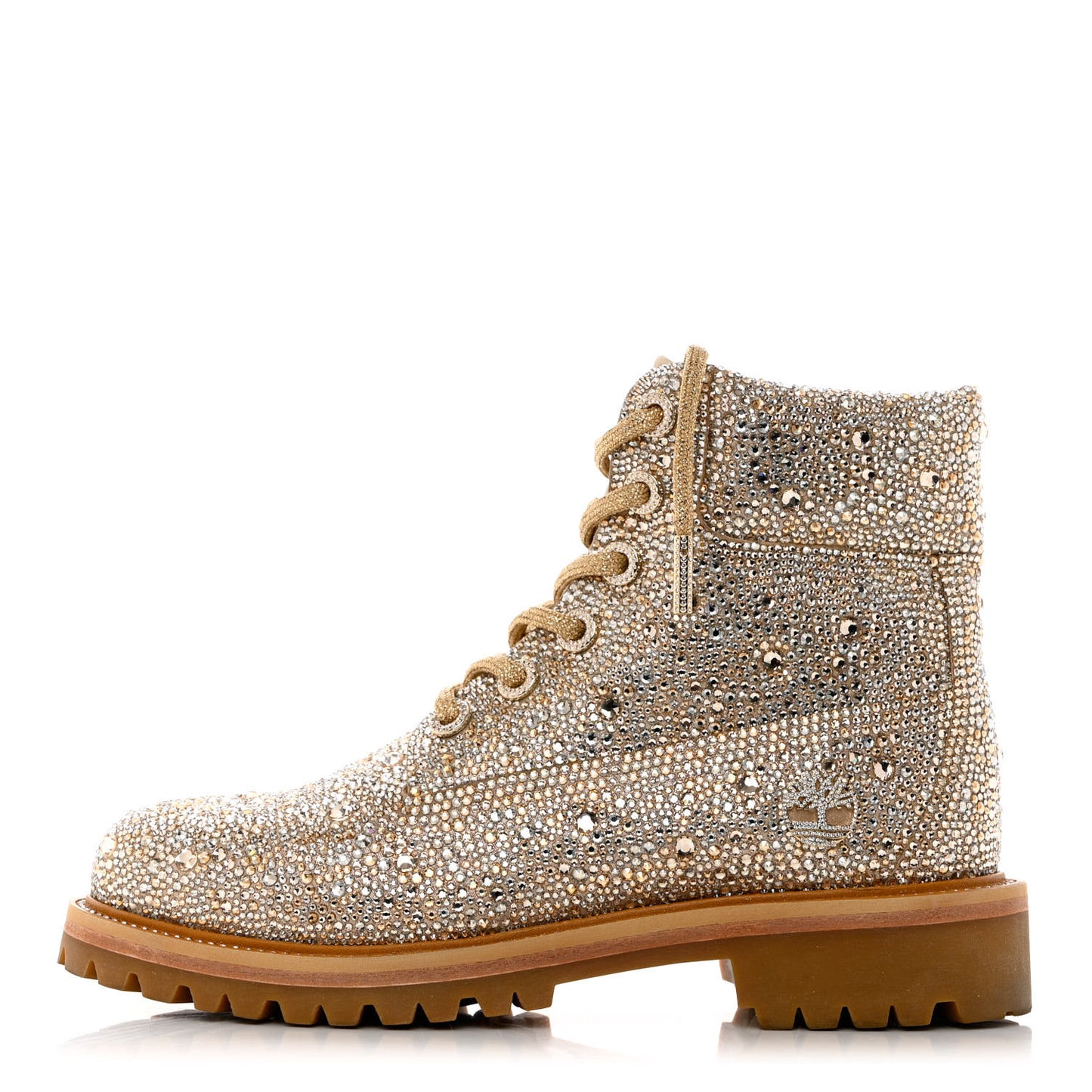 X TIMBERLAND Swarovski Crystal Ankle Boots 9