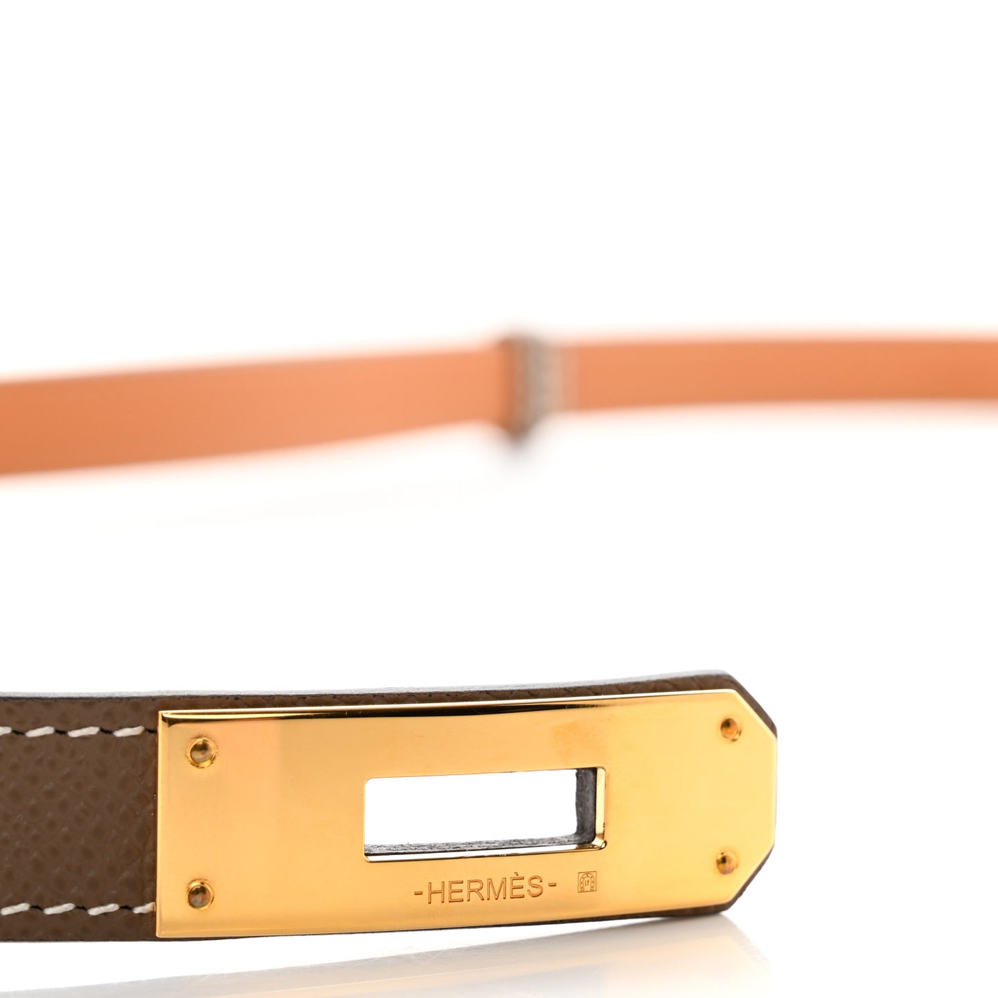 Epsom Kelly Belt Etoupe