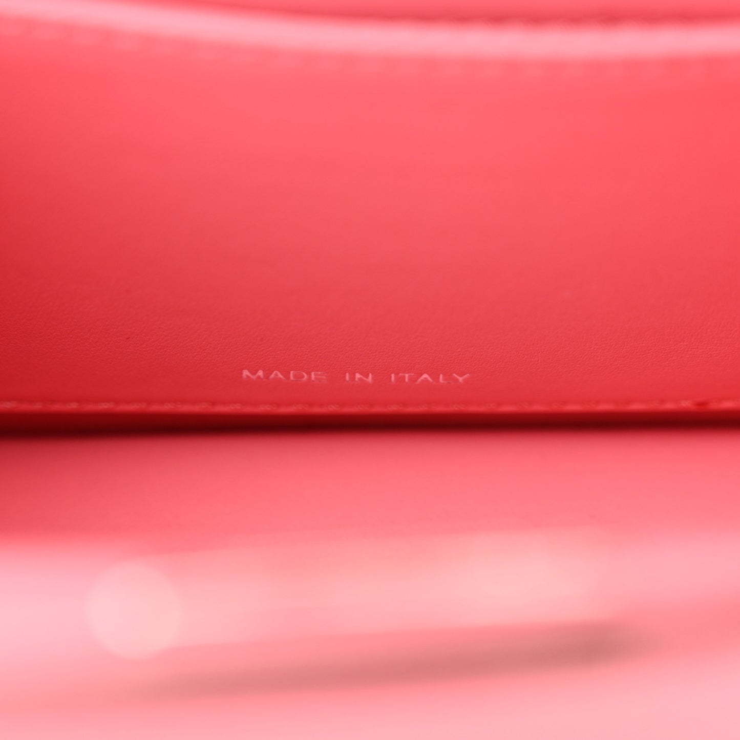 Shiny Nappa Petite Peekaboo I SEE U Satchel Pink Dalia