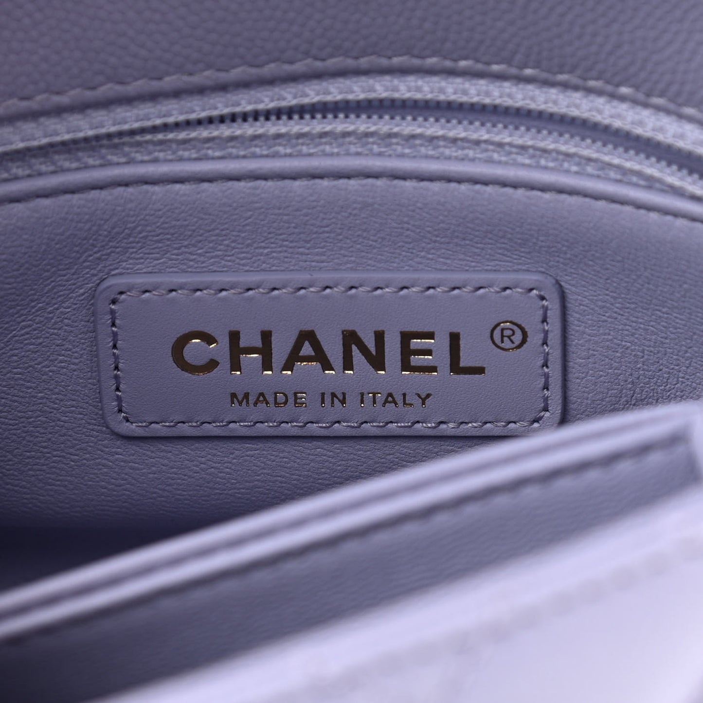 Caviar Quilted Extra Mini Coco Handle Flap Light Purple