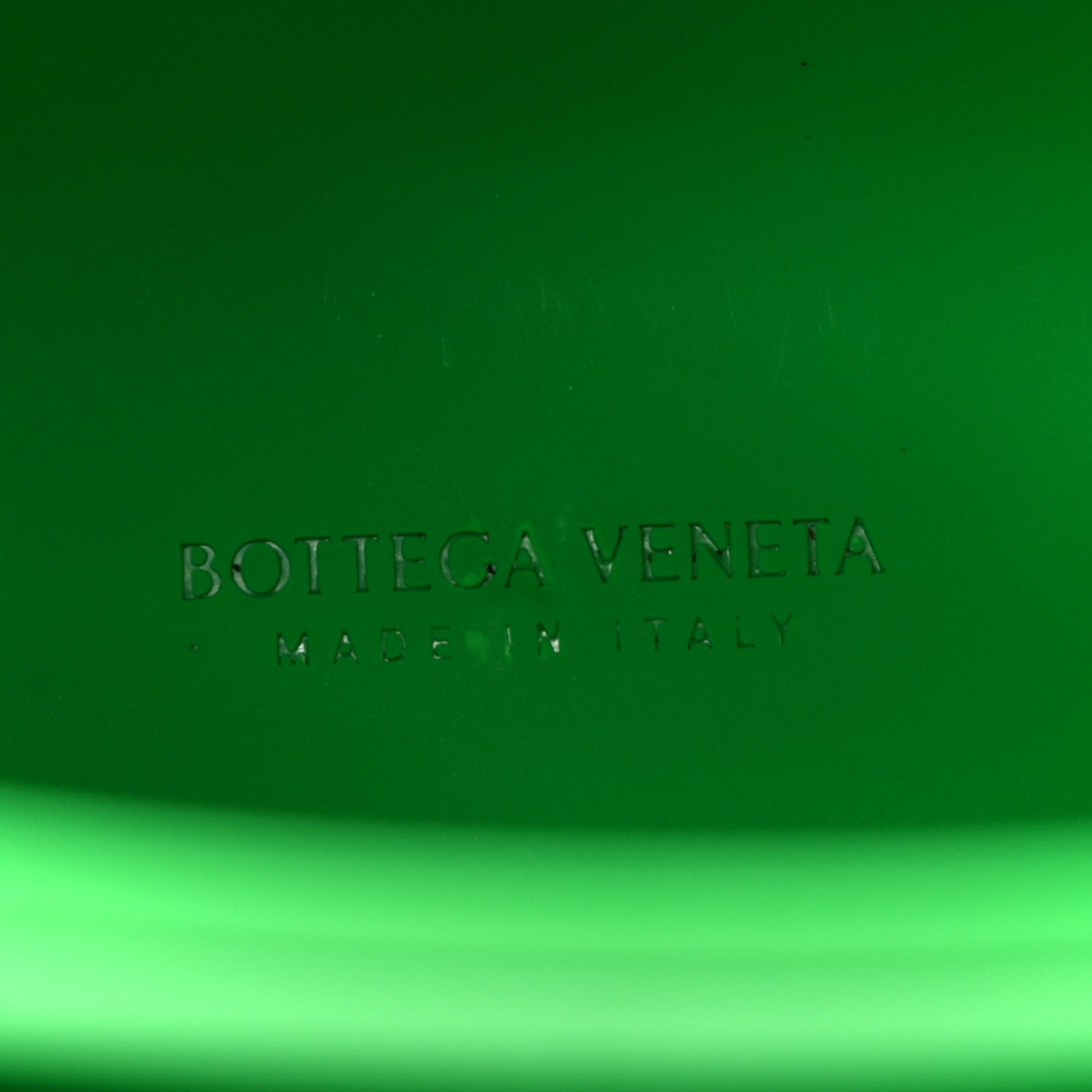 Bottega Veneta Rubberized Canvas Punch Parakeet 5 of 12