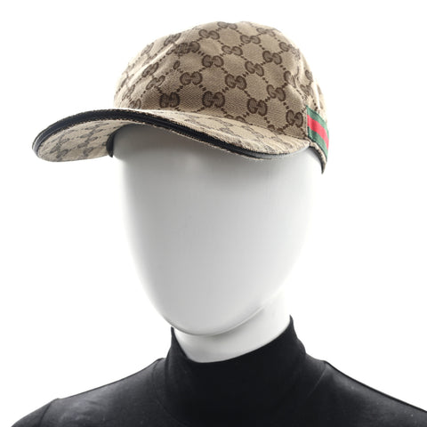 Monogram Web Baseball Hat L Beige Cocoa