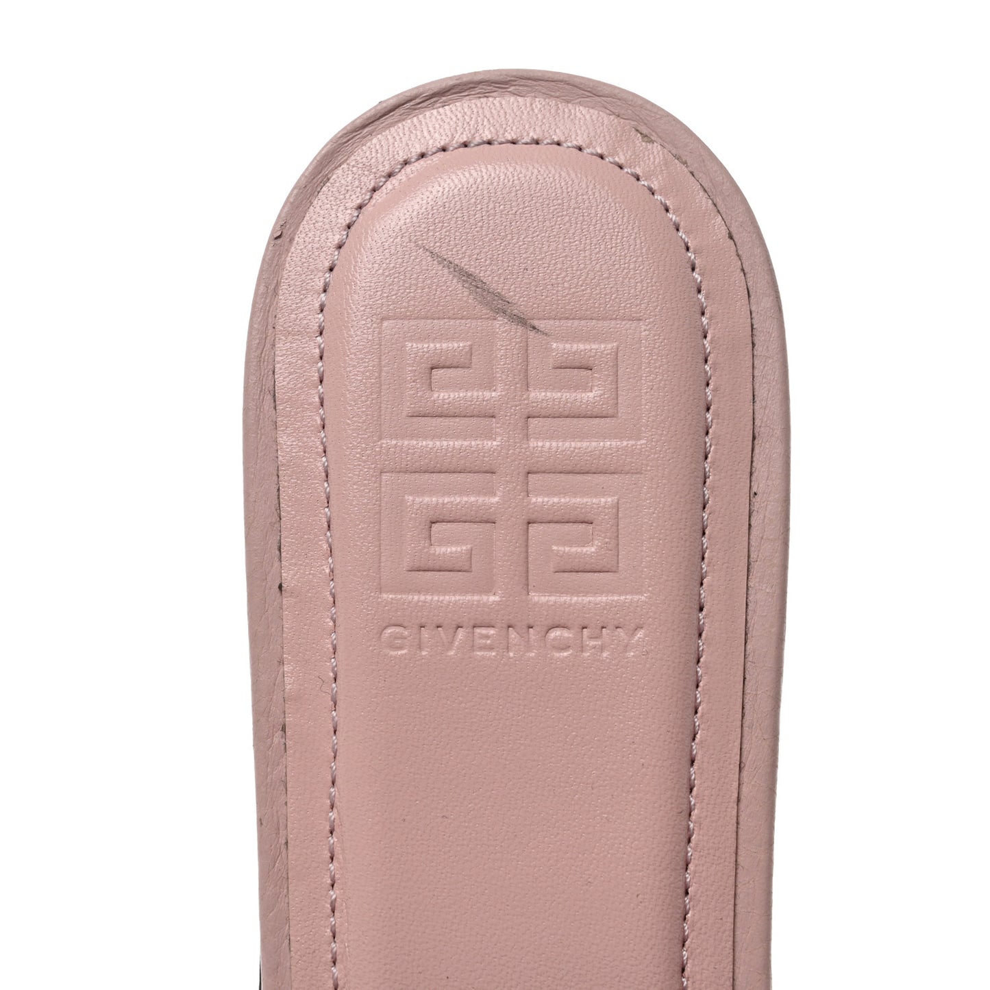Calfskin G Chain Slingback Mules 37.5 Pink