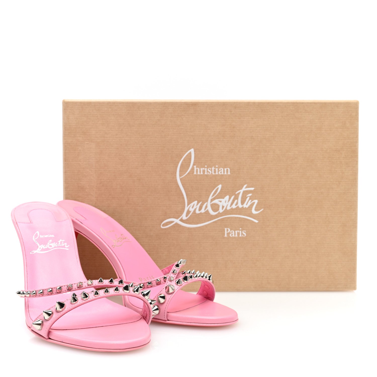 Christian Louboutin Nappa Tatoosh 85 Sandals 35 Calipso 8 of 8