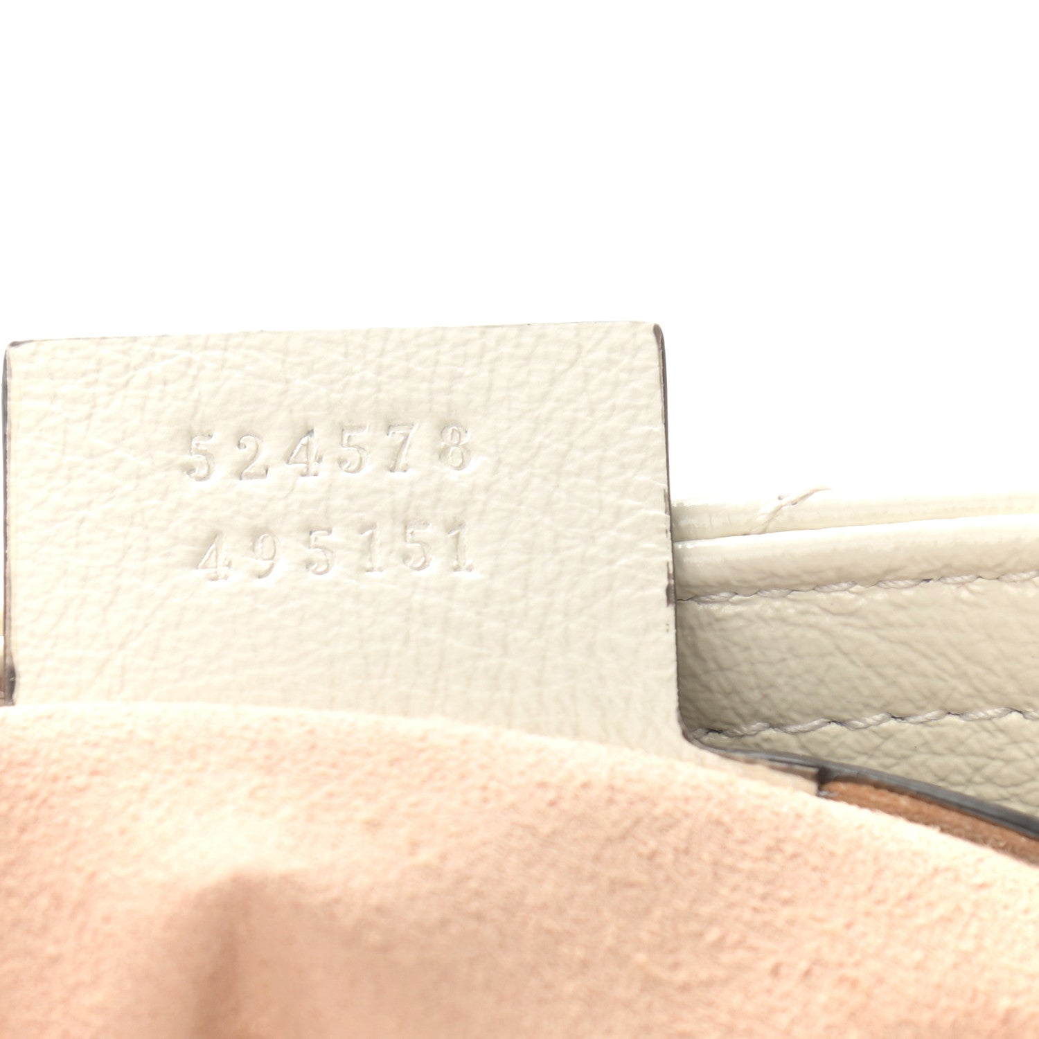 Gucci Vintage Calfskin Matelasse Medium GG Marmont Slim Tote White 7 of 10