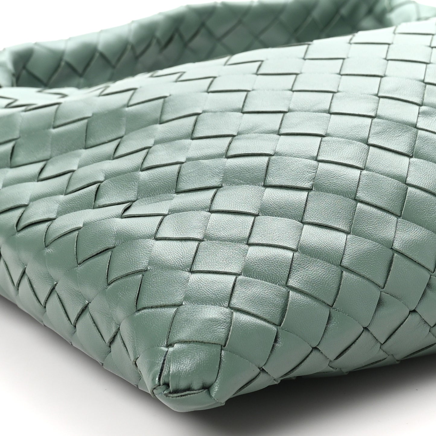 Nappa Intrecciato Small Hop Aloe