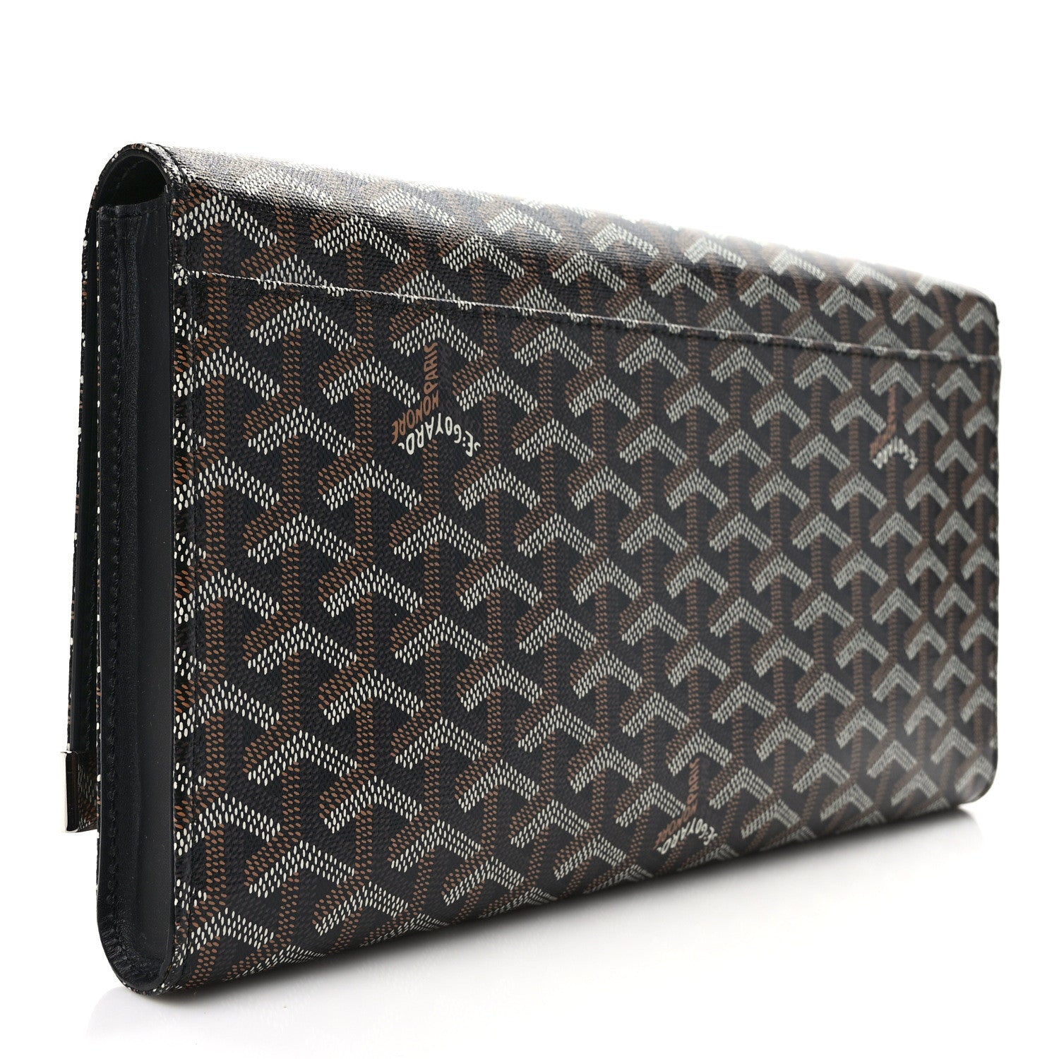Goyard Goyardine Monte Carlo Bois Black Gold 3 of 9