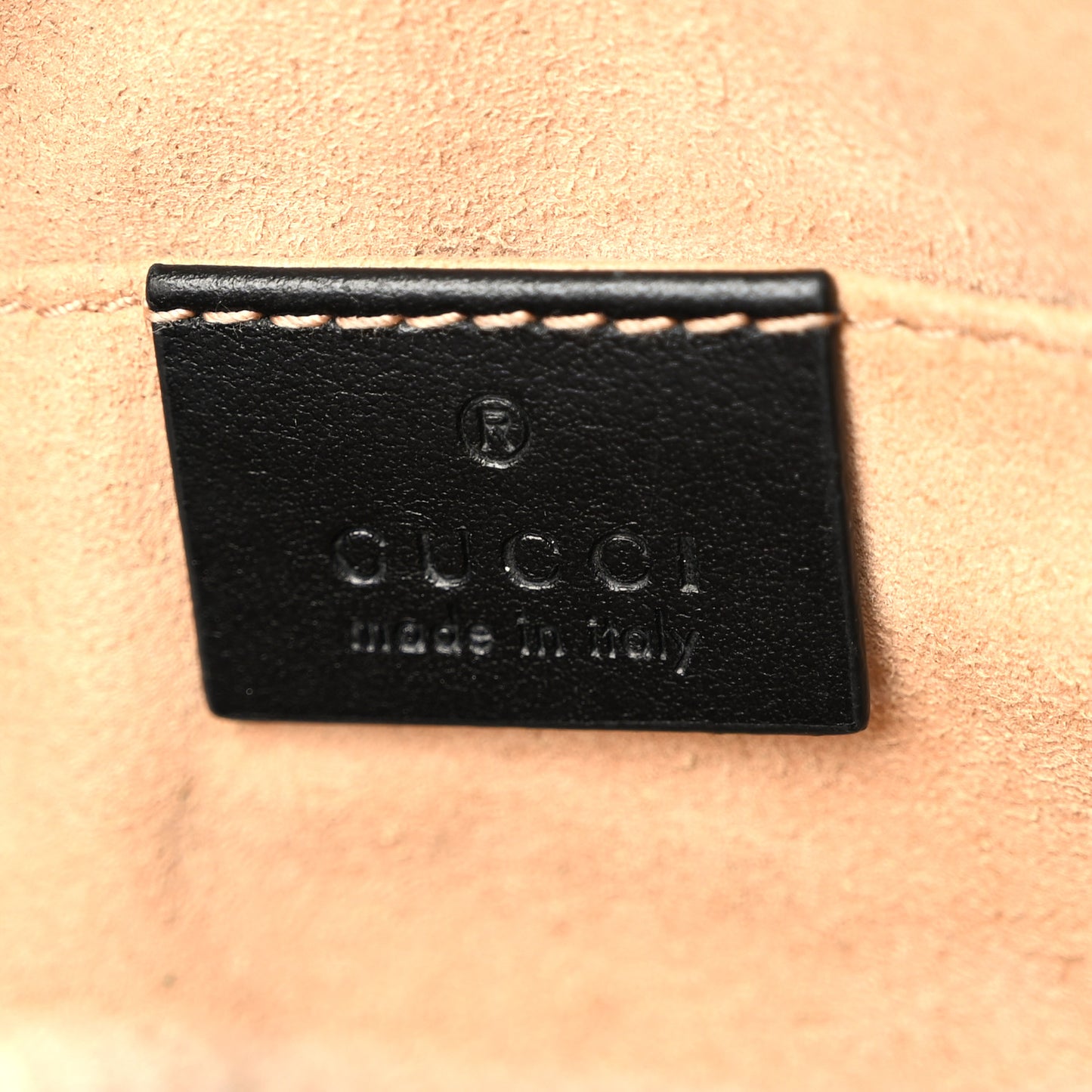 Calfskin Matelasse Small GG Marmont Chain Shoulder Bag Black