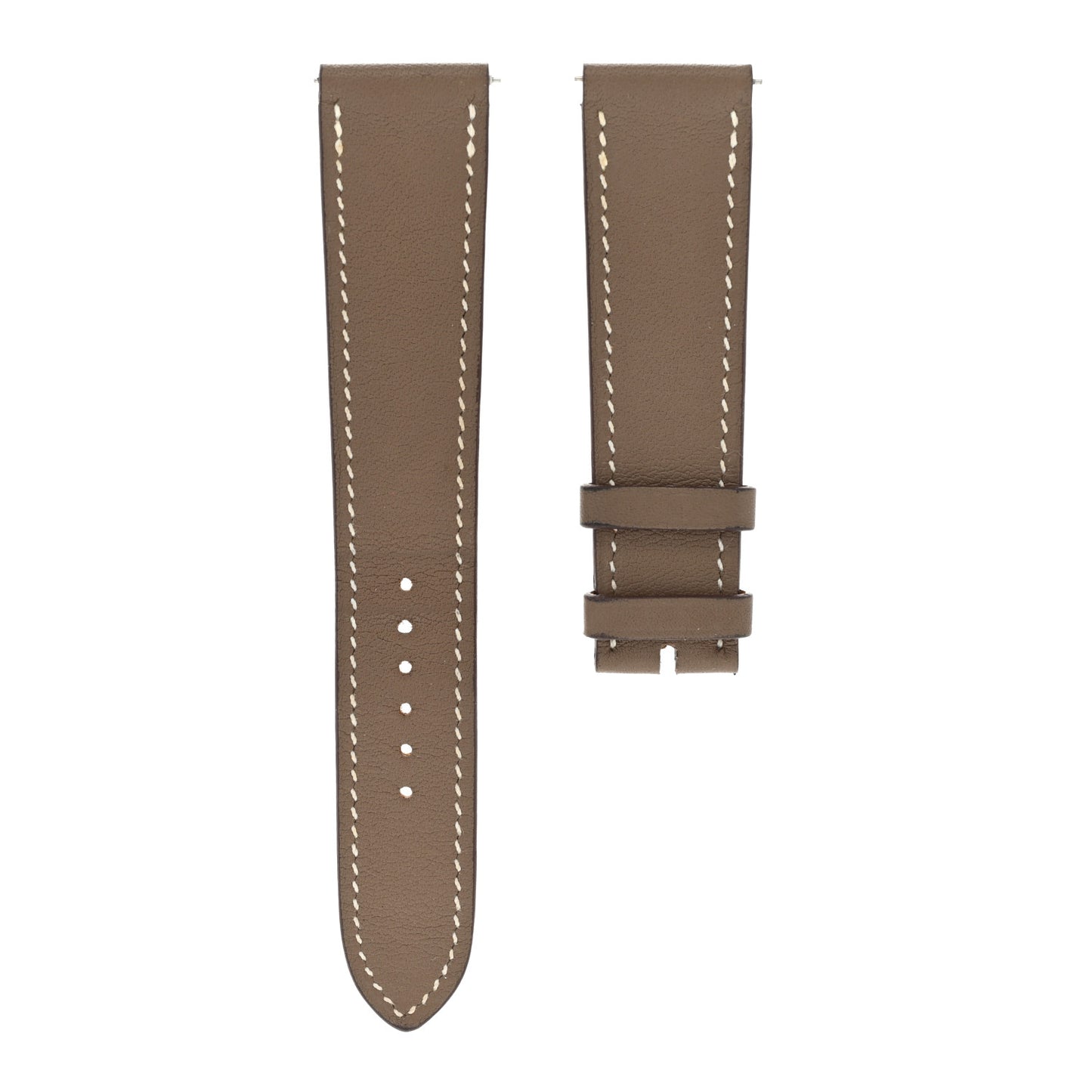 Swift Heure H Hour Watch Strap Etoupe