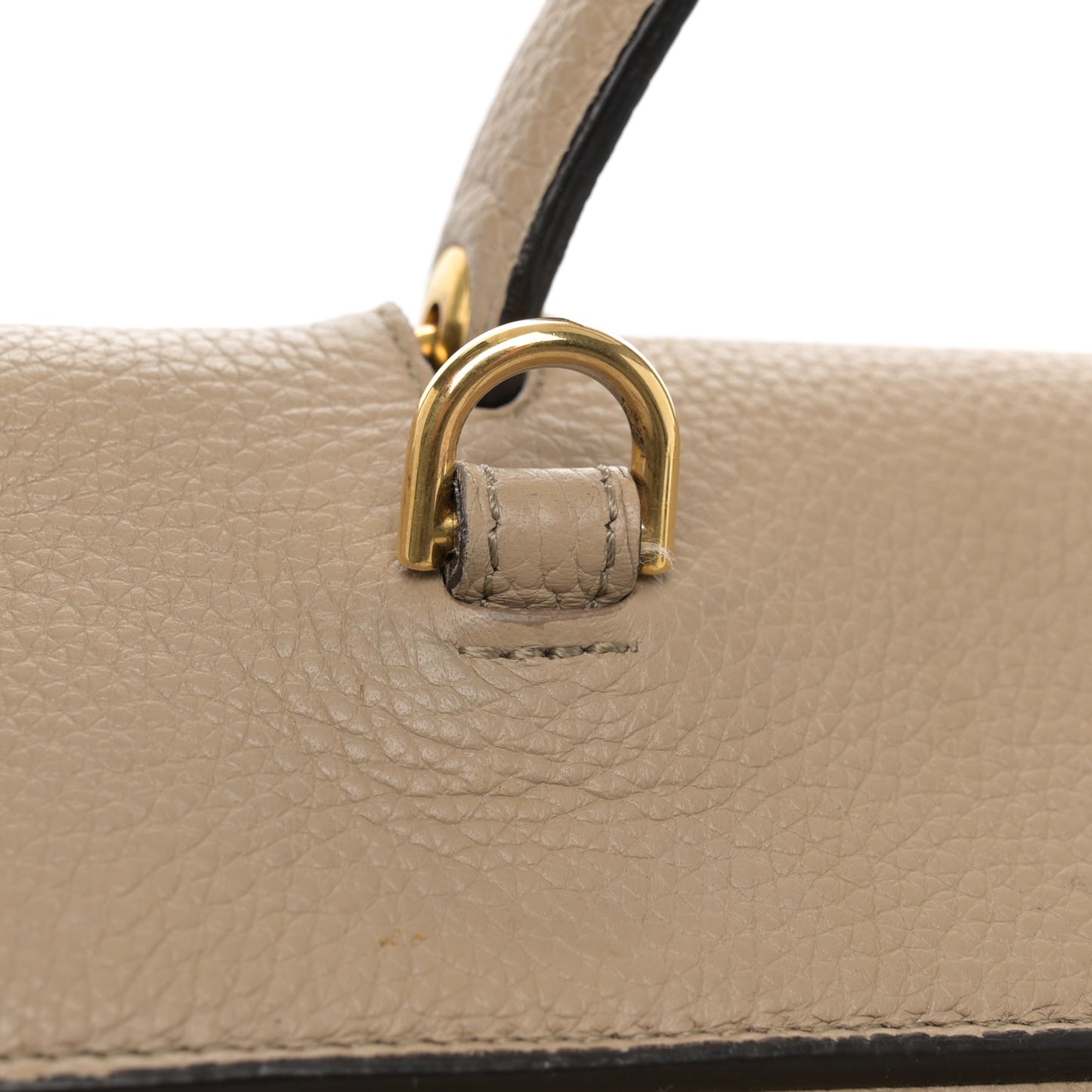 Baby Grained Calfskin Mini Belt Bag Dune