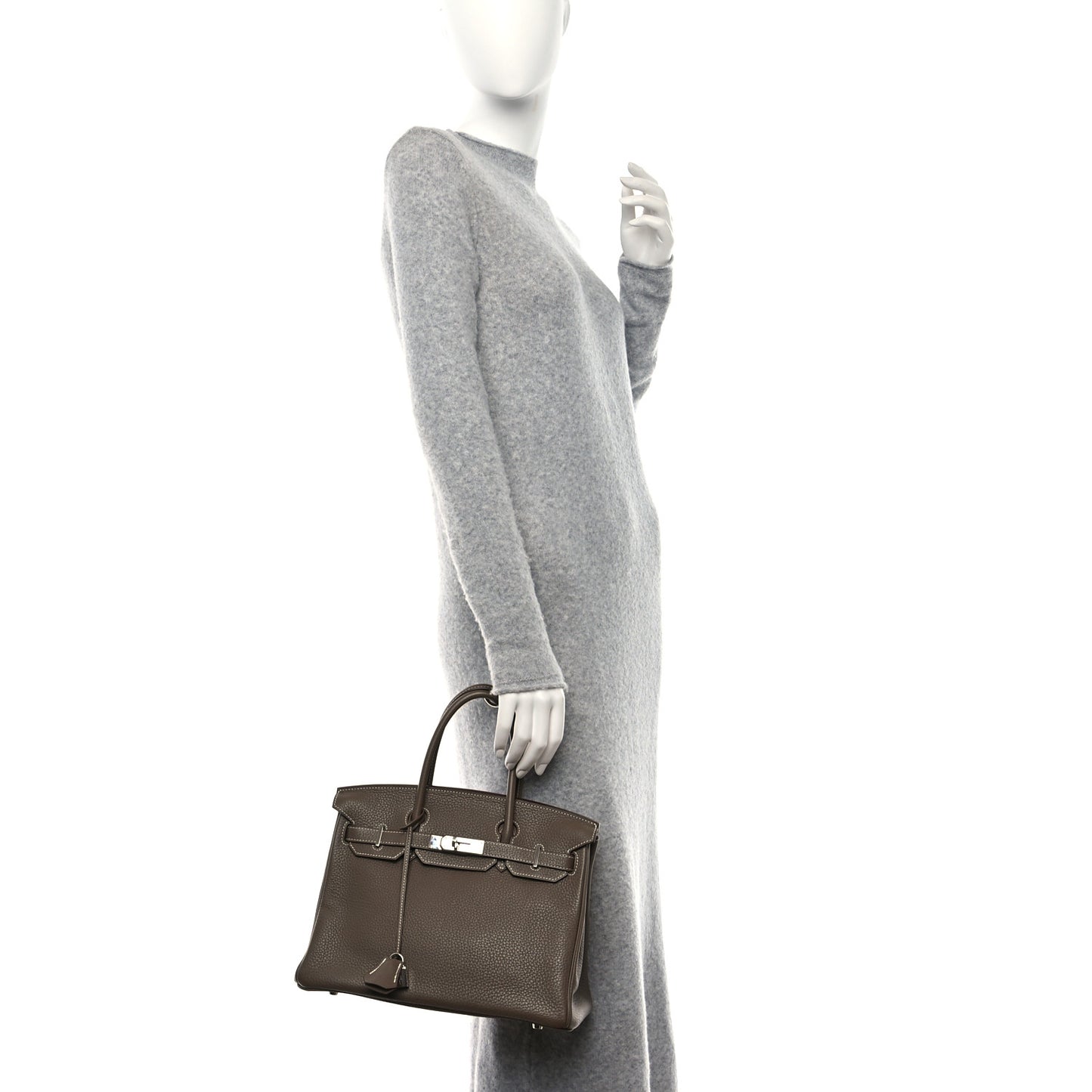 Taurillon Clemence Birkin 30 Etoupe