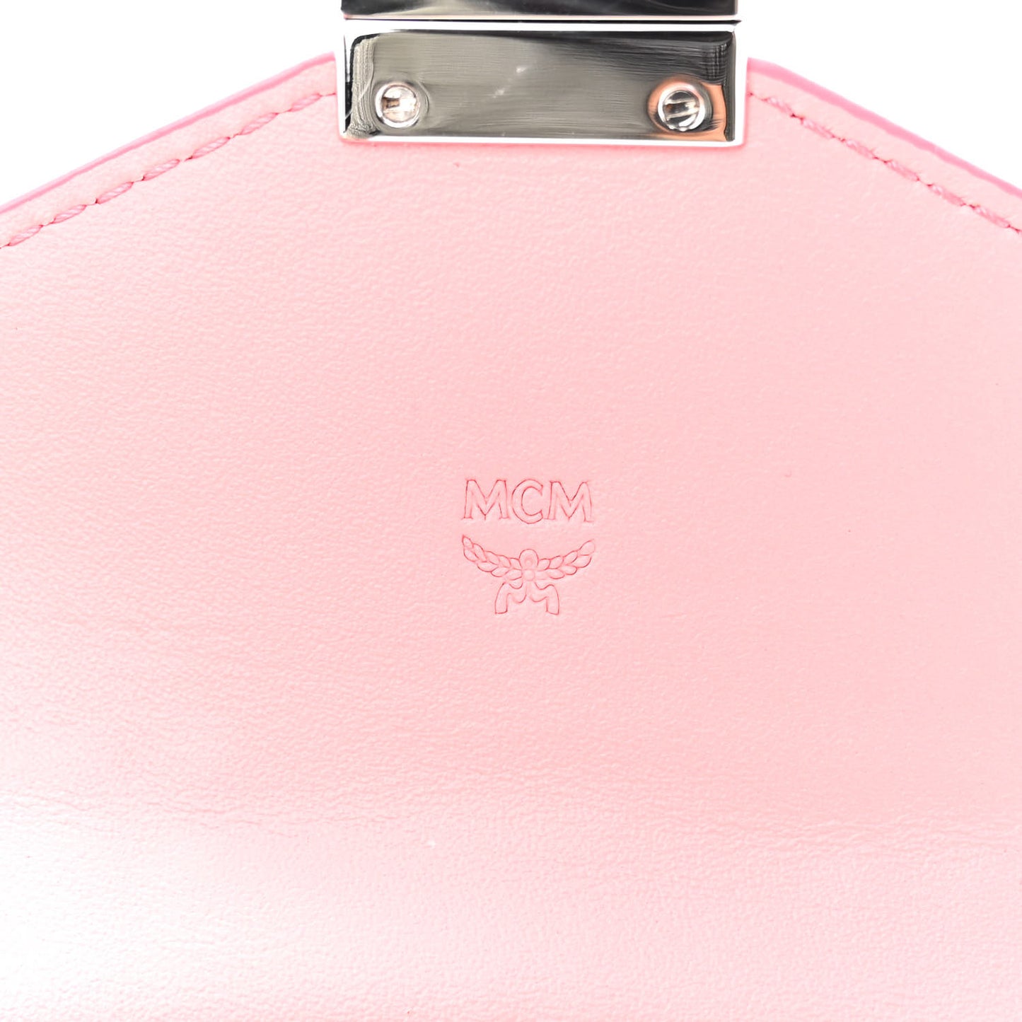 Diamond Patent Patricia Round Crossbody Bag Salmon Rose