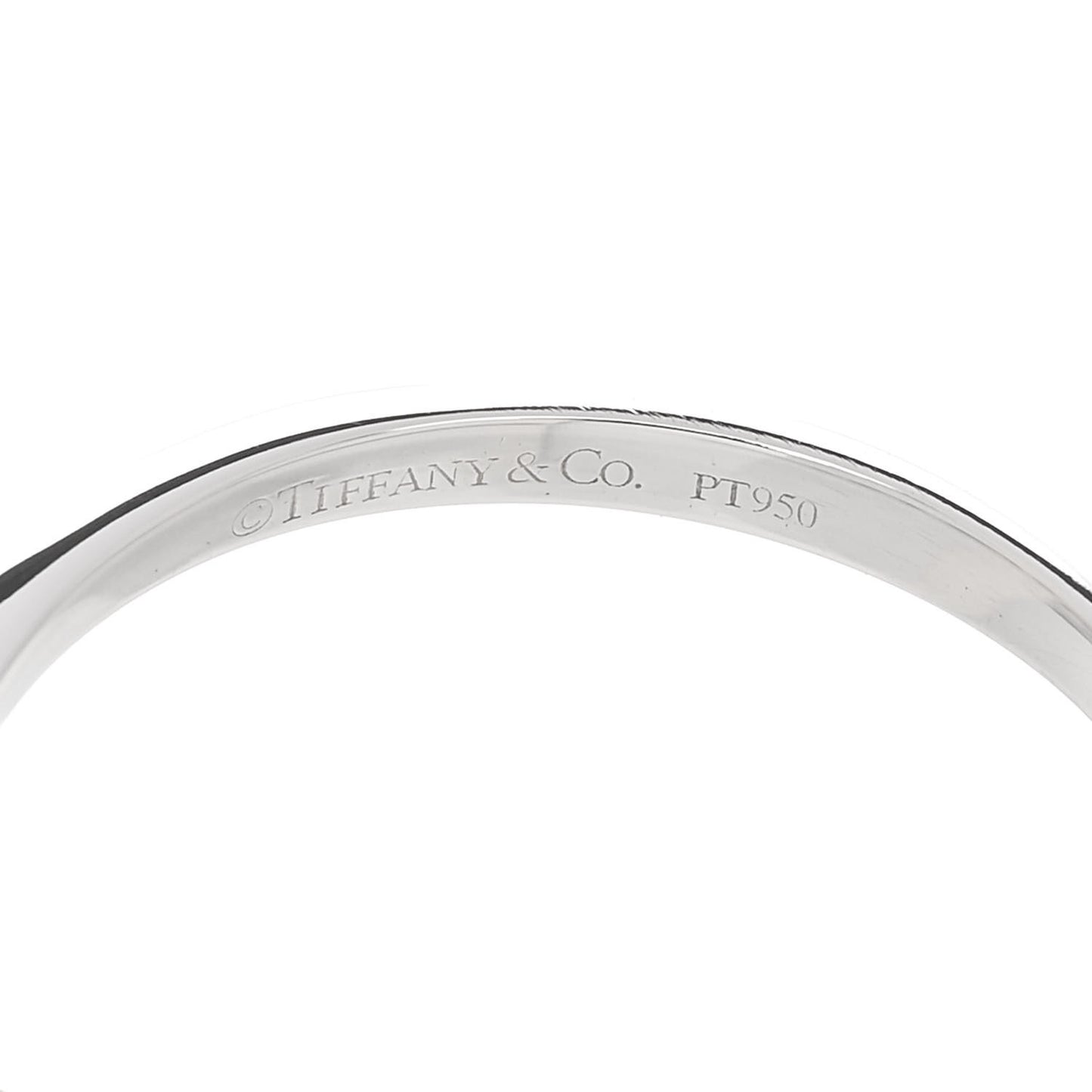 Platinum Diamond Three Stone Milgrain Ring 54 7