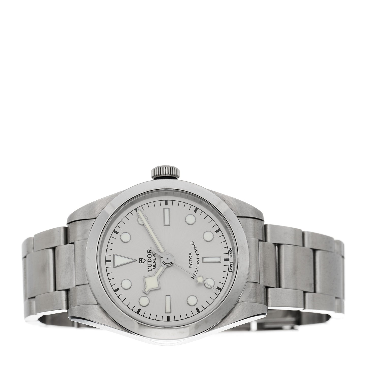 Stainless Steel 36mm Black Bay Automatic Watch Silver 79500