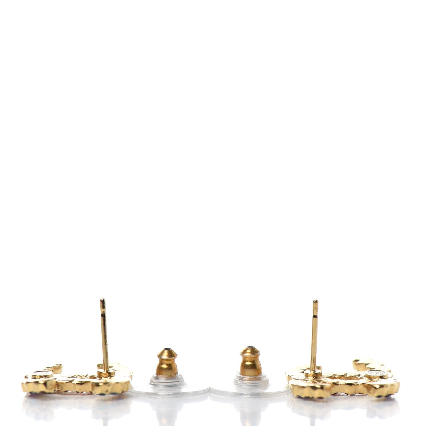 Crystal Over The Rainbow CC Earrings Gold Multicolor