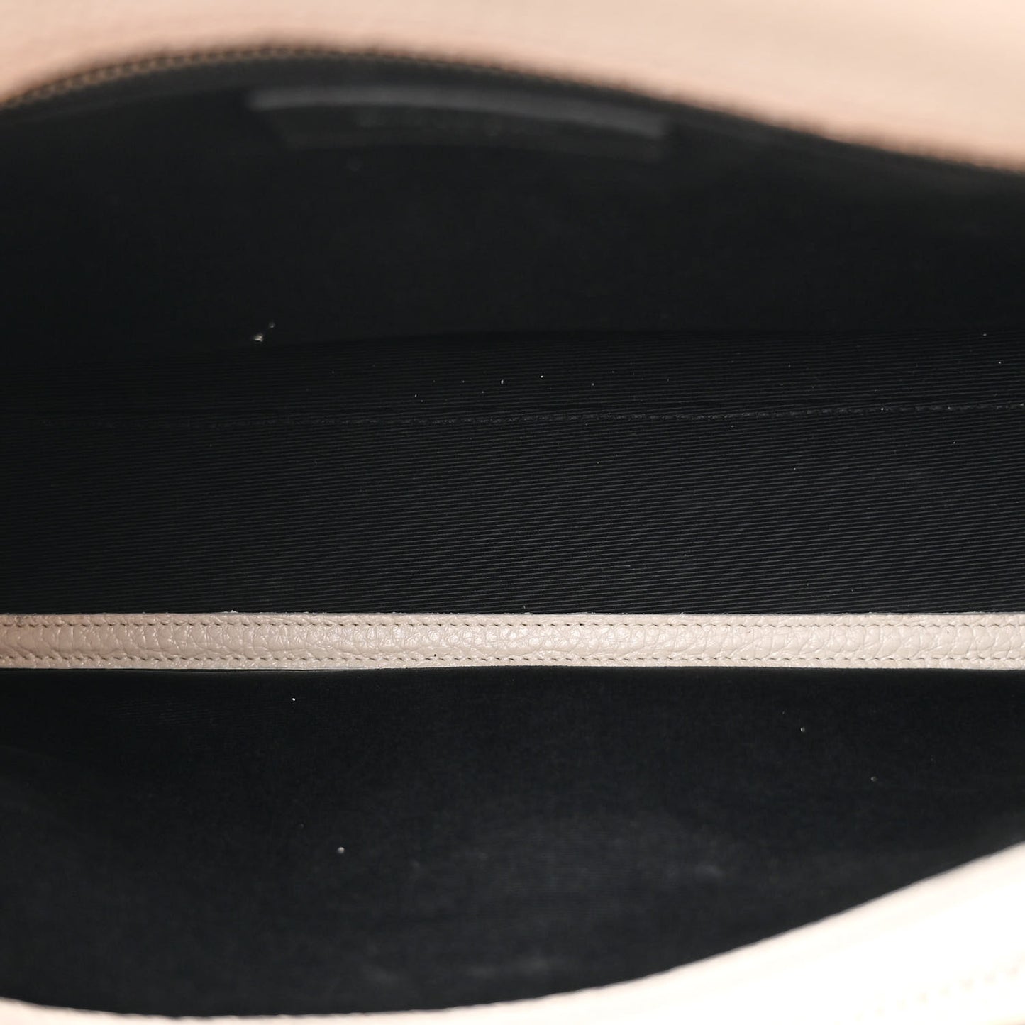 Grained Calfskin Small Sac De Jour Dove White