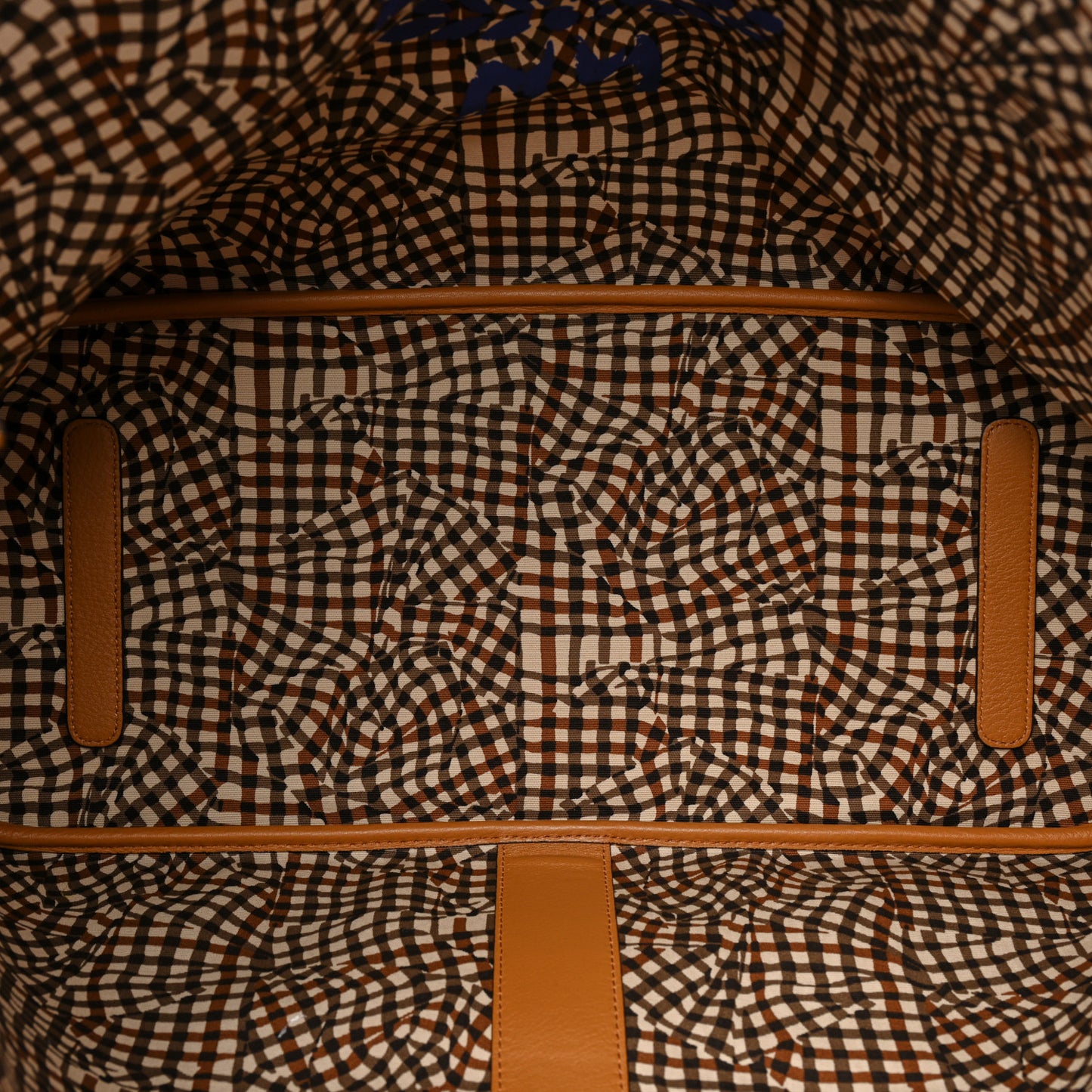 Visetos Large Liz Reversible Shopper Tote Cognac
