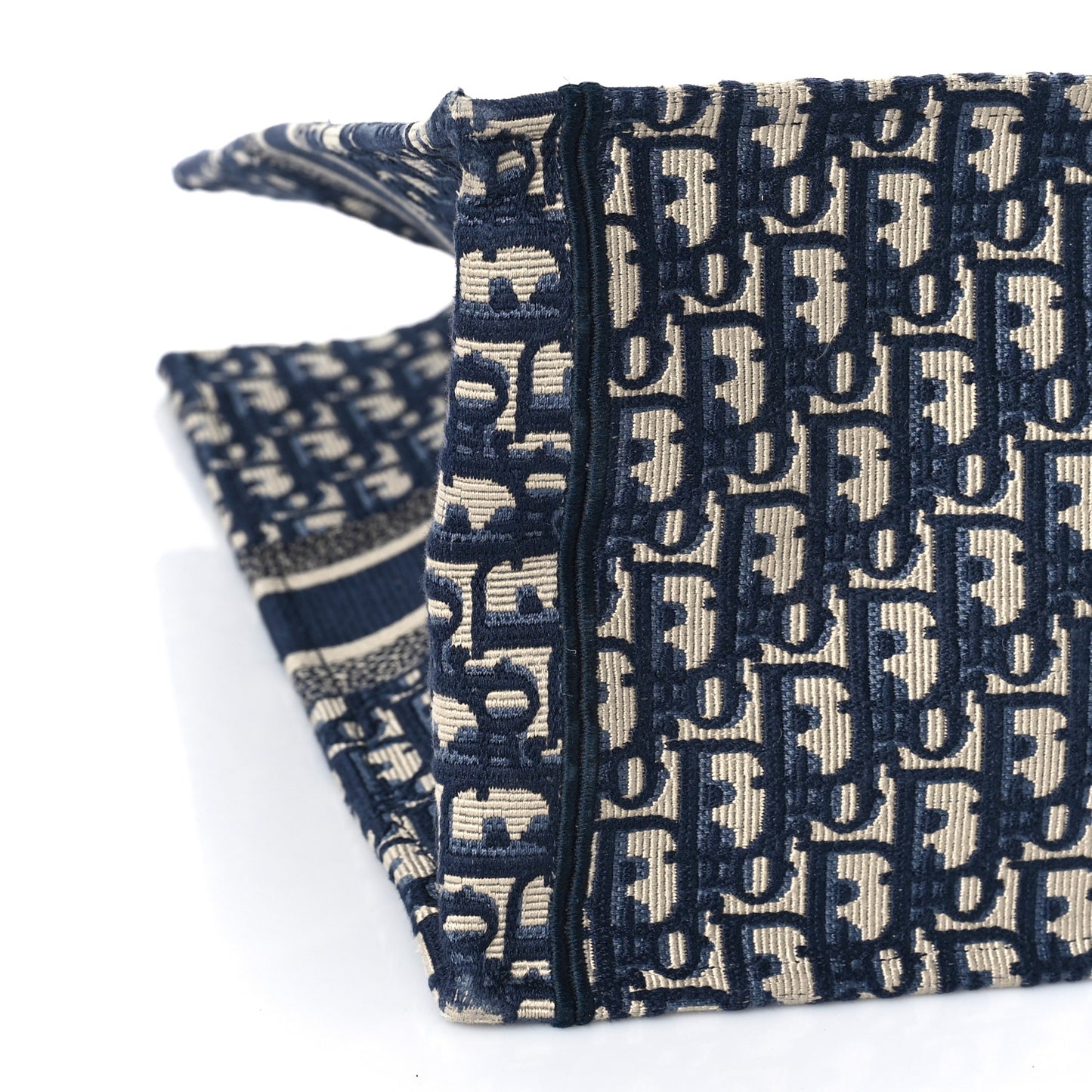 Oblique Large Book Tote Blue Multicolor