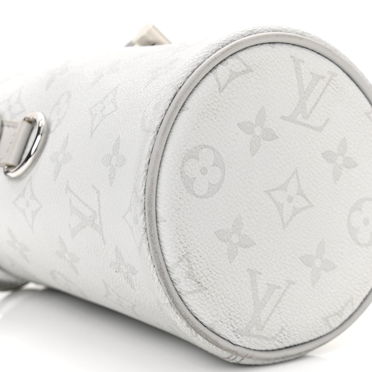 Monogram Chalk Nano Bag White