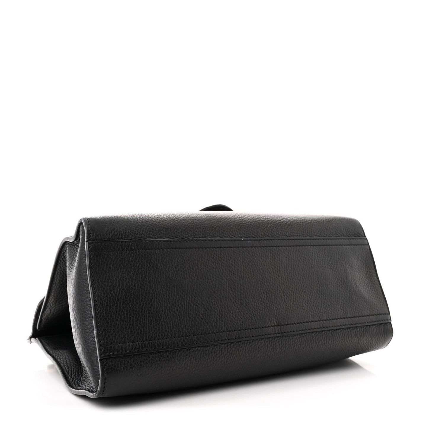 Calfskin Small GG Marmont Top Handle Bag Black