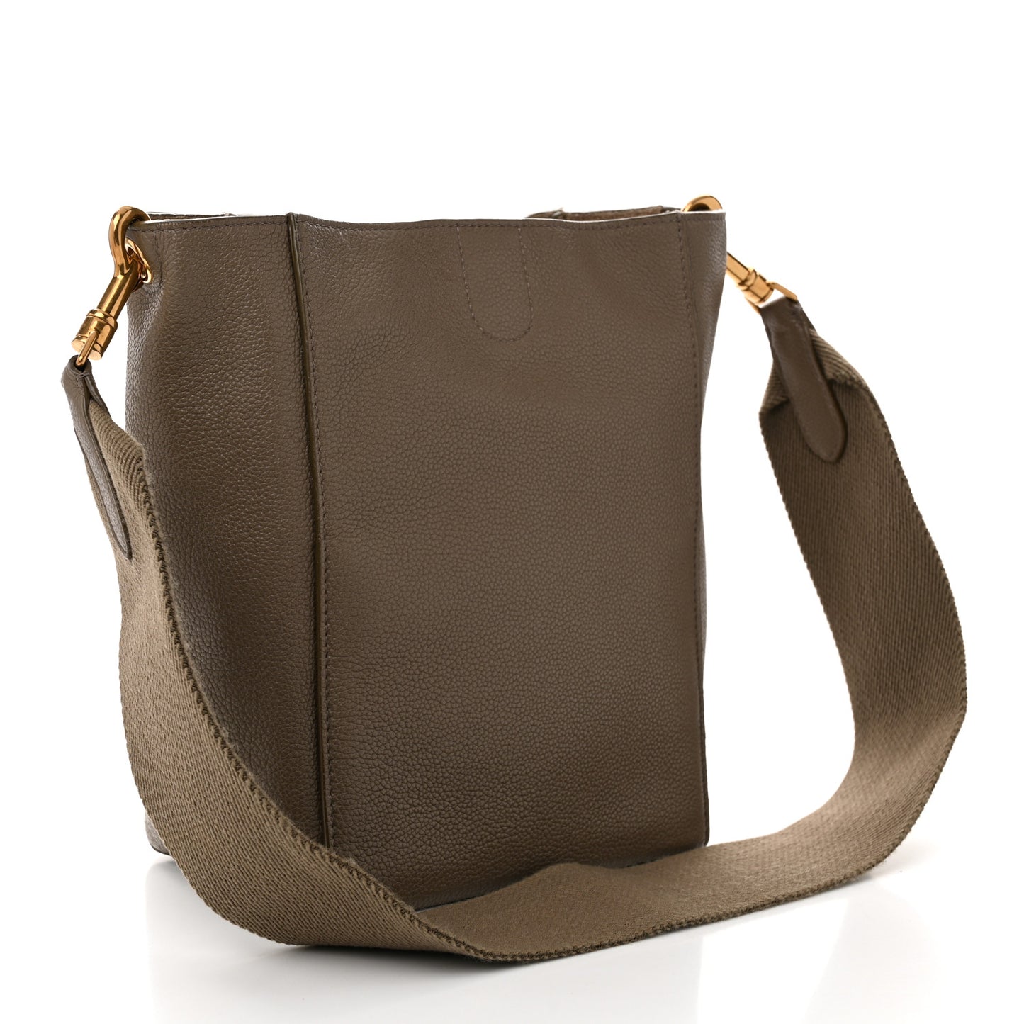 Soft Grained Calfskin Small Sangle Bucket Bag