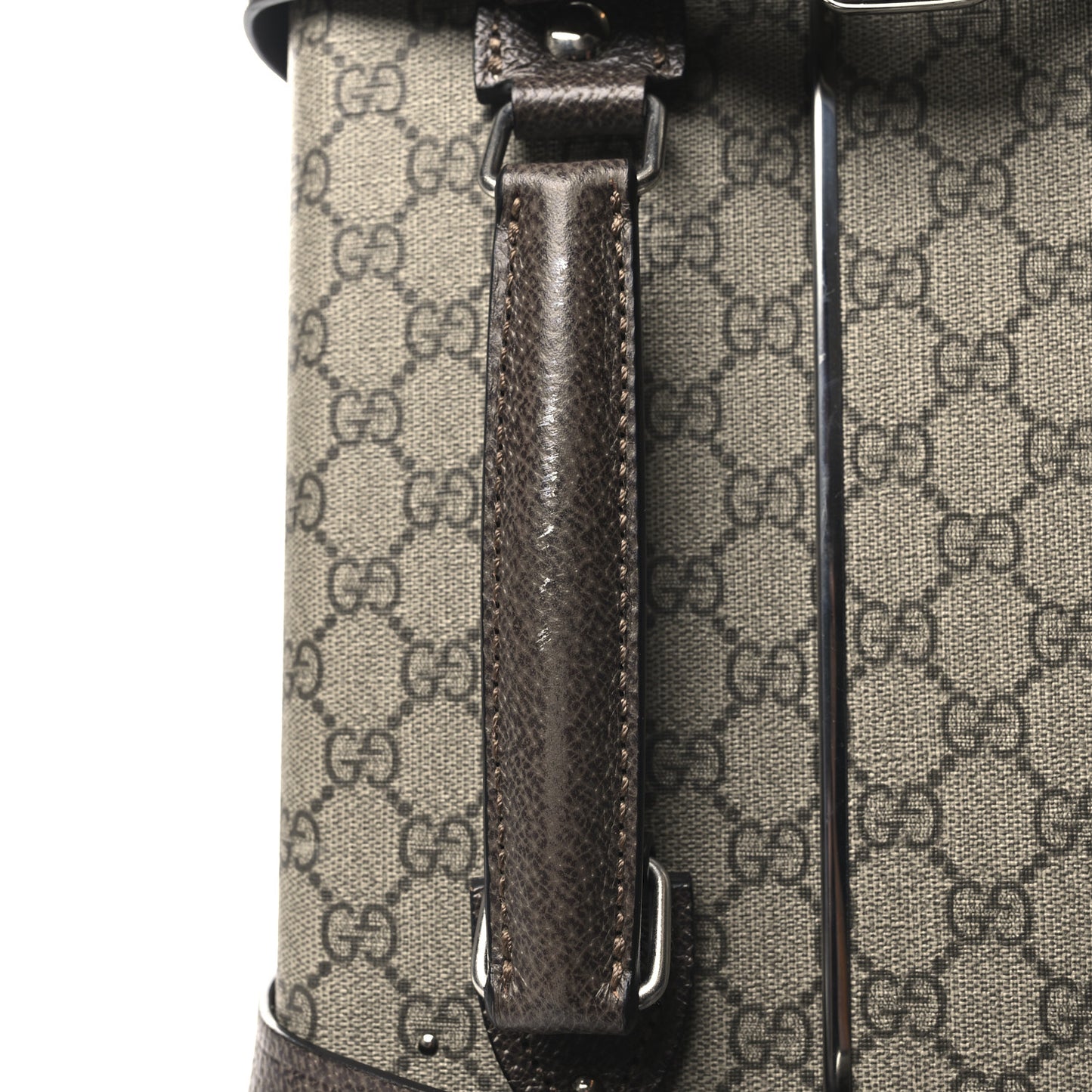Supreme Monogram Globe-Trotter Carry-On Brown