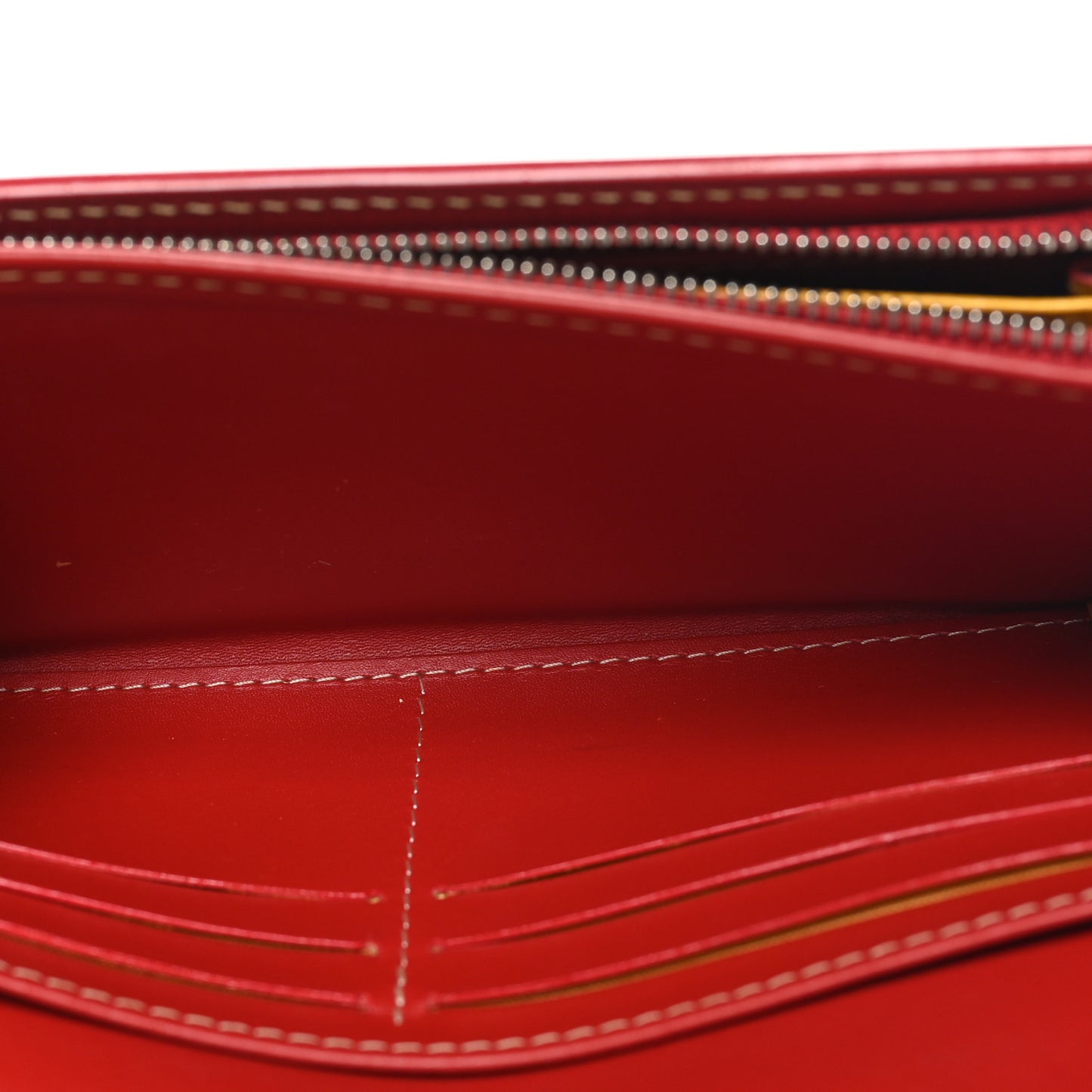 Goyardine Varenne Long Wallet Red