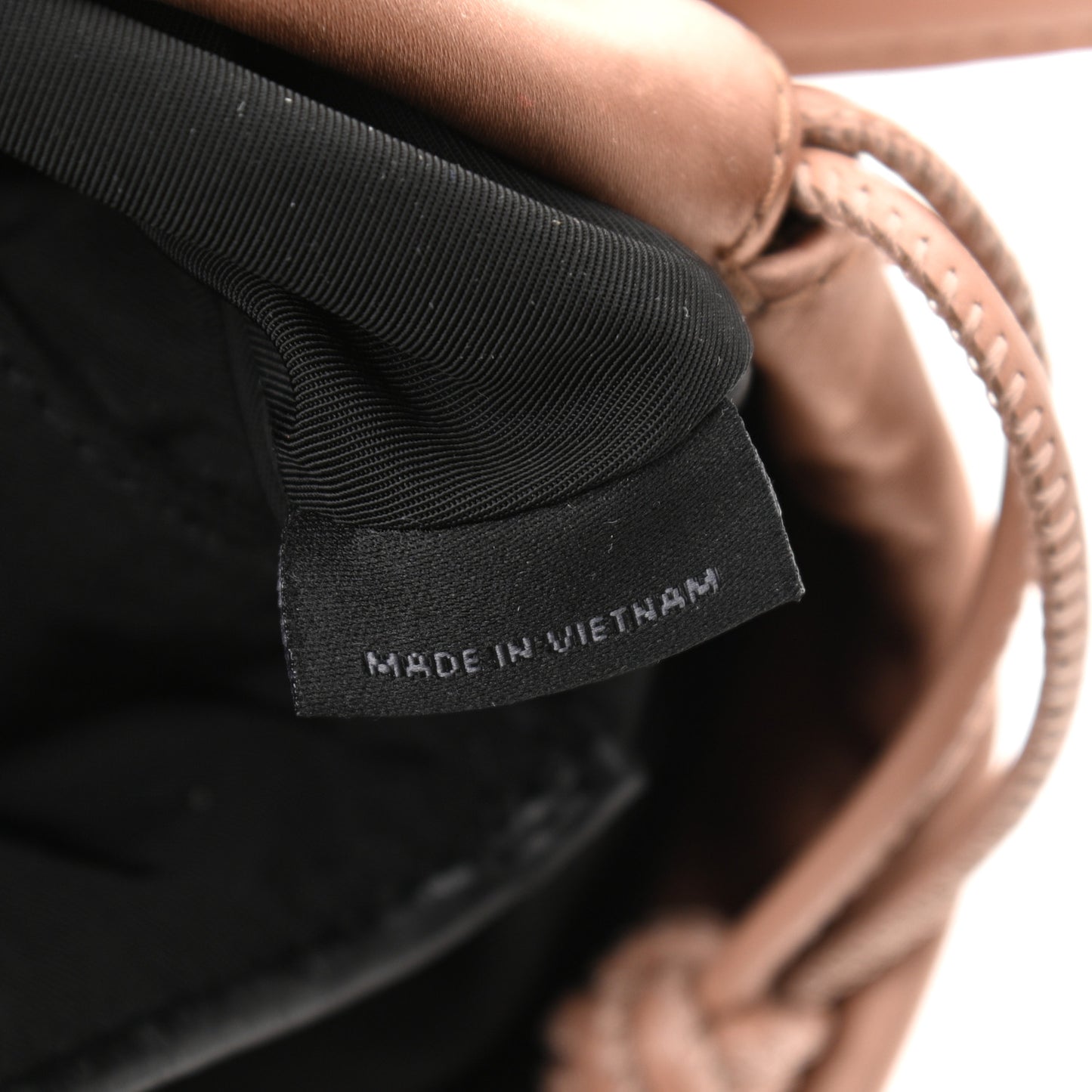 Satin Calfskin Small Ryan Bag Sandstone