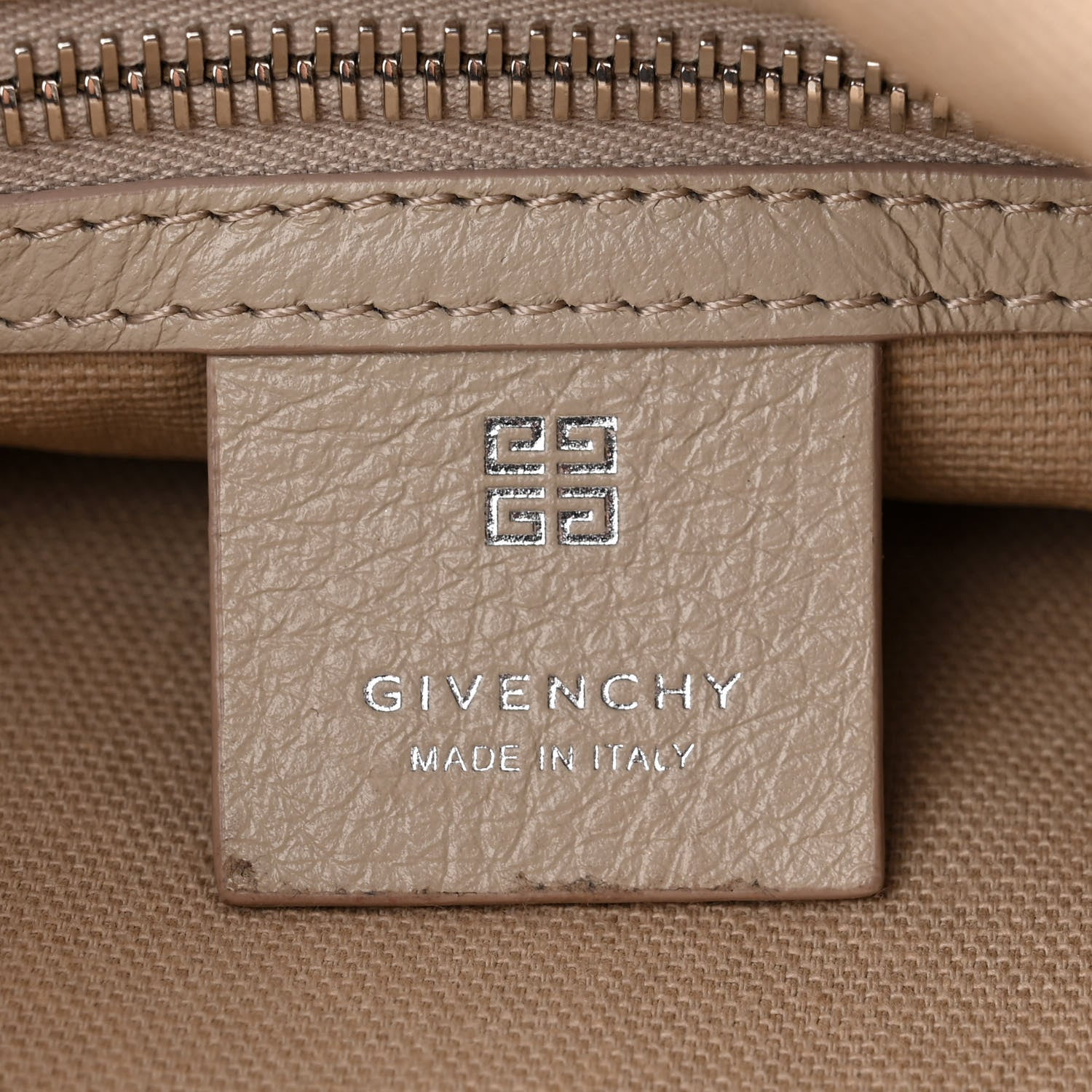 Givenchy Calfskin Medium Voyou Bag Natural Beige 6 of 12